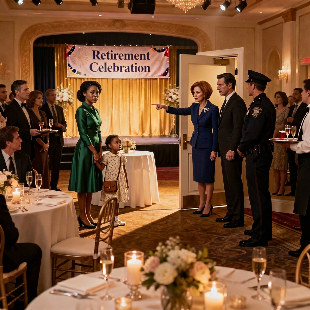 Je suis arrivée à la fête de départ à la retraite de mon père et j’ai surpris une conversation. « Elle est là juste pour gâcher l’ambiance », a dit ma belle-mère avec un sourire glacial. « Sécurité, faites-la sortir, elle et sa fille insupportable. » Je suis sortie, j’ai appelé mon conseiller et j’ai retiré 60 000 $ du fonds d’investissement commun. Vingt minutes plus tard, mon téléphone a explosé de sonneries.