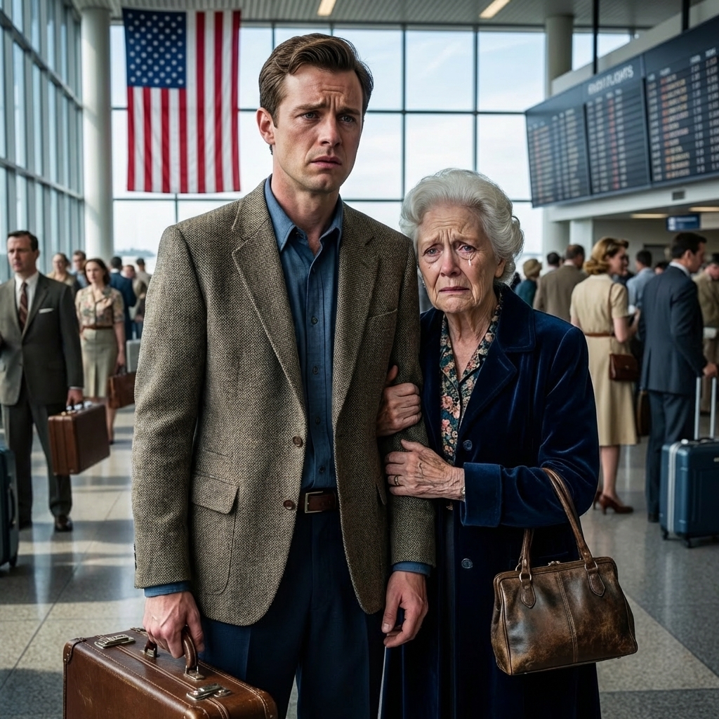 Ma grand-mère a dépensé 30 000 dollars pour se joindre à notre voyage en Europe. Mais à l’aéroport, mon père lui a dit : « J’ai oublié ton billet, rentre à la maison. » Le fait que tout le monde évitait son regard m’a fait comprendre que ce n’était pas un accident. Je suis restée avec elle. Trois semaines plus tard, mes parents sont revenus, et toute la famille s’est figée, comme si elle retenait son souffle, en me voyant aux côtés d’un homme. Parce que…