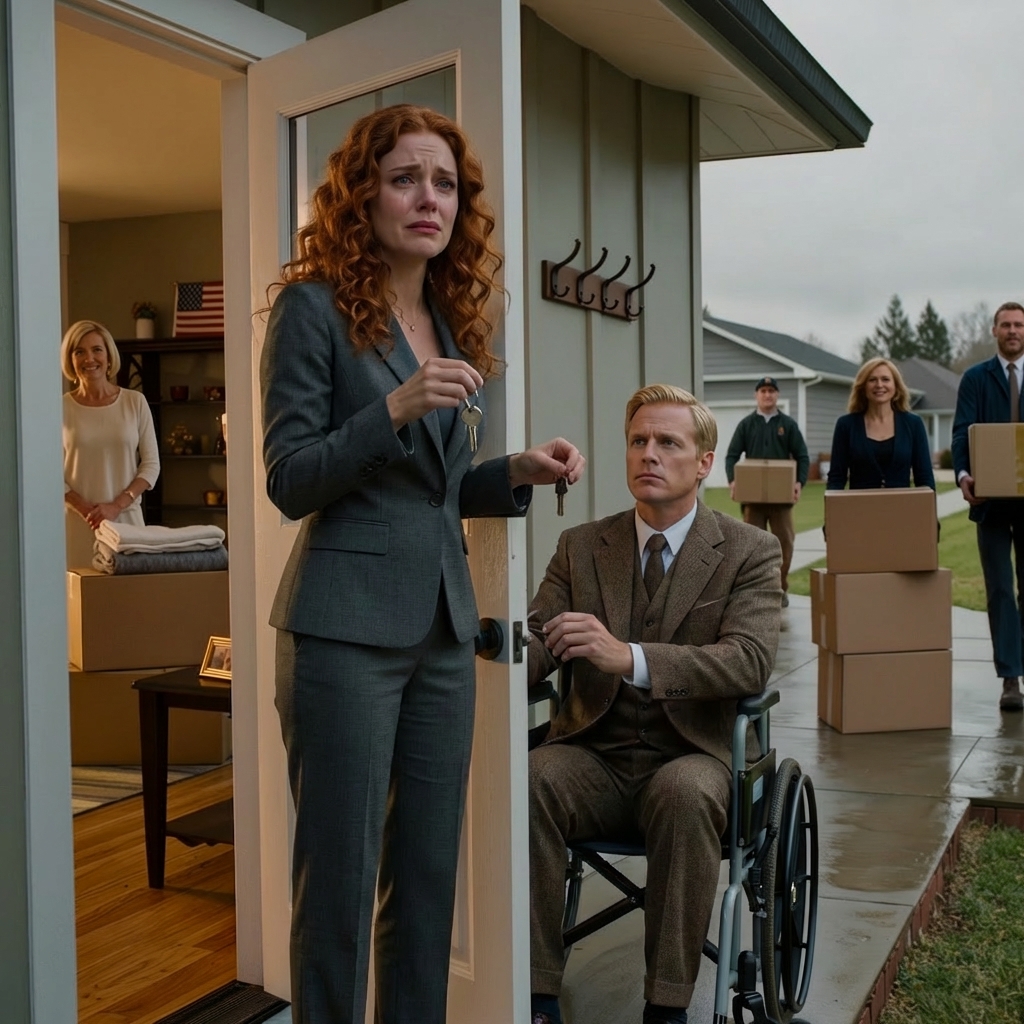 Après la cérémonie de mon mari, j’ai vu mes beaux-parents emménager. Ma belle-mère a dit : « C’est chez nous maintenant. » Mais…