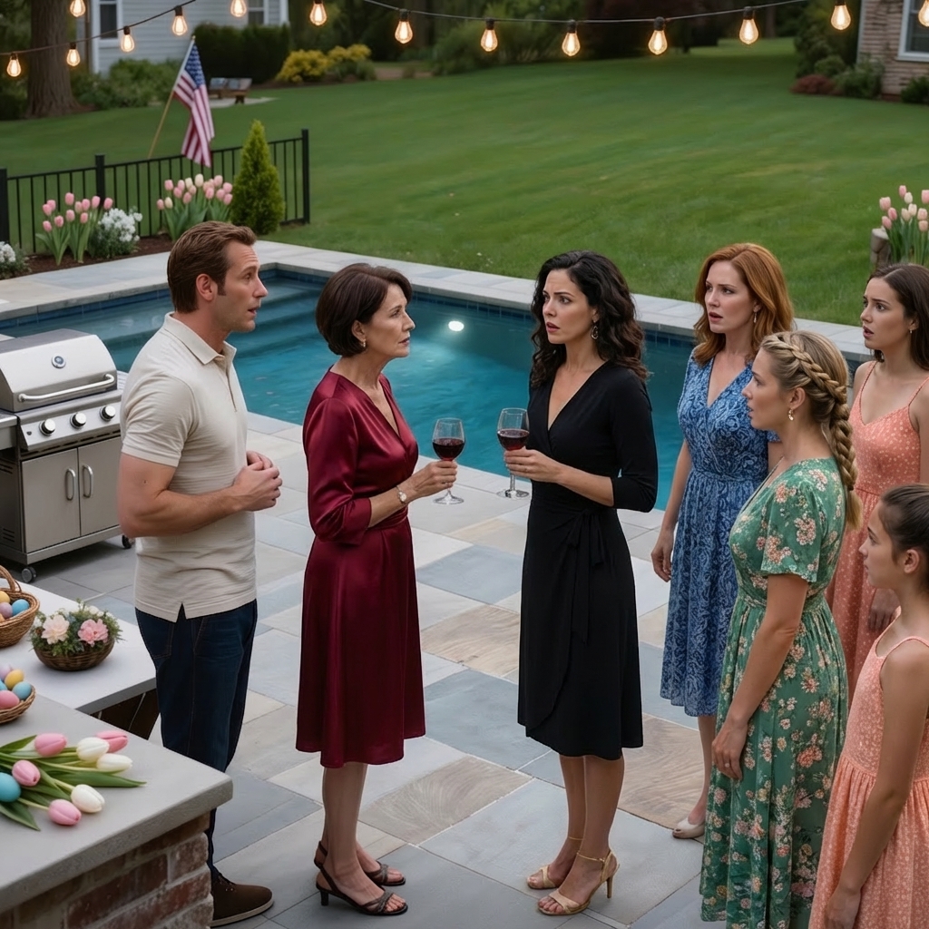 À la fête à la piscine, ma belle-fille m’a regardée et m’a demandé : « Alors, ça fait quoi d’être le fardeau de cette famille ? » Tout le monde a ri, même mon fils. J’ai juste souri, pris une gorgée de ma boisson et répondu : « Question intéressante. Ça fait quoi de savoir qu’il te reste exactement deux semaines chez moi ? »