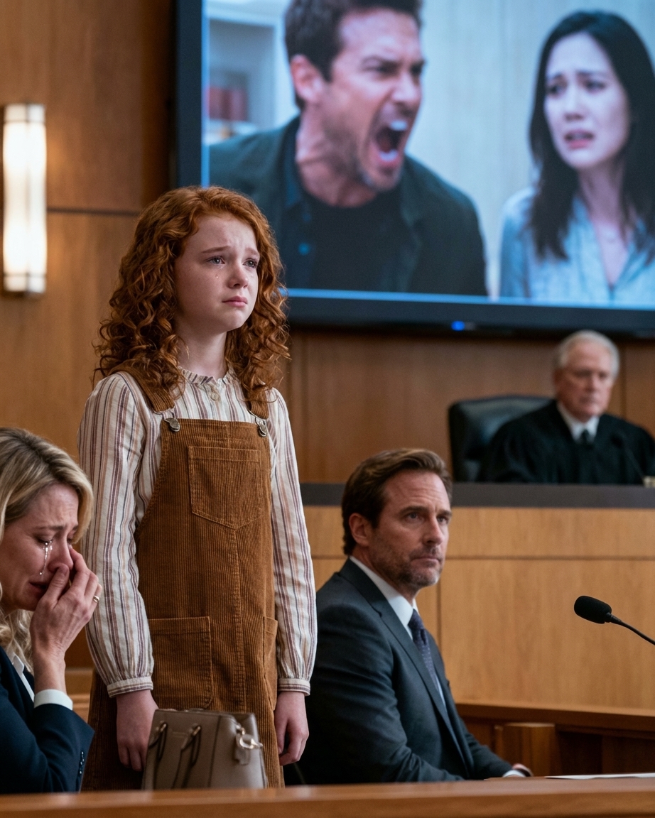 Mon mari a demandé le divorce — puis ma fille de dix ans a interrogé le juge,