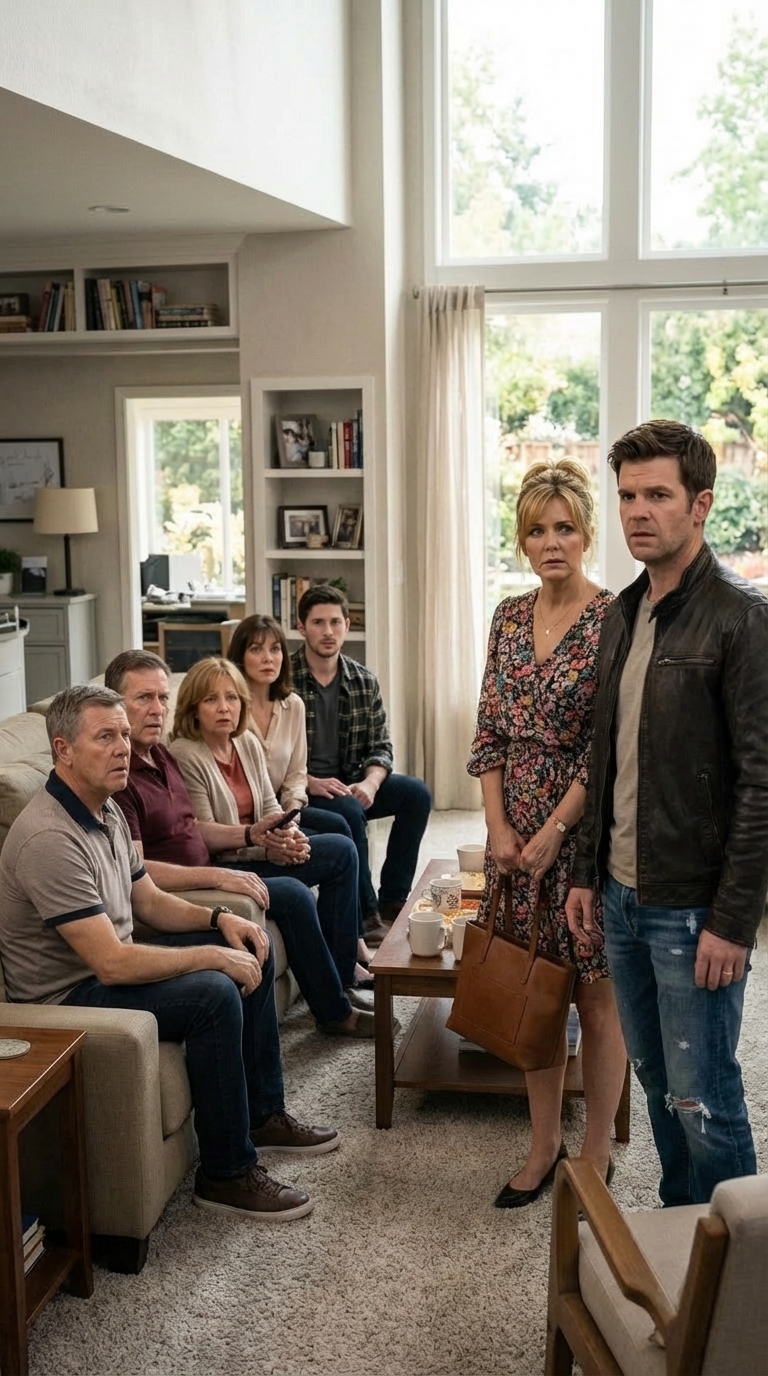 Après une longue journée de travail, j’ai ouvert la porte et j’ai trouvé six membres de la famille de mon mari confortablement installés, attendant le dîner. J’ai souri poliment, je suis allée dans la chambre et j’ai refermé la porte derrière moi. Je n’avais aucune intention de cuisiner ; j’avais déjà mangé en rentrant…