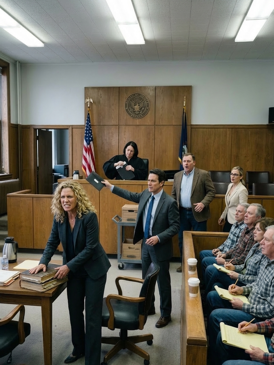 Quand mon père s’est levé dans une salle d’audience du tribunal de comté et a regardé droit dans les yeux un jury composé de ses amis