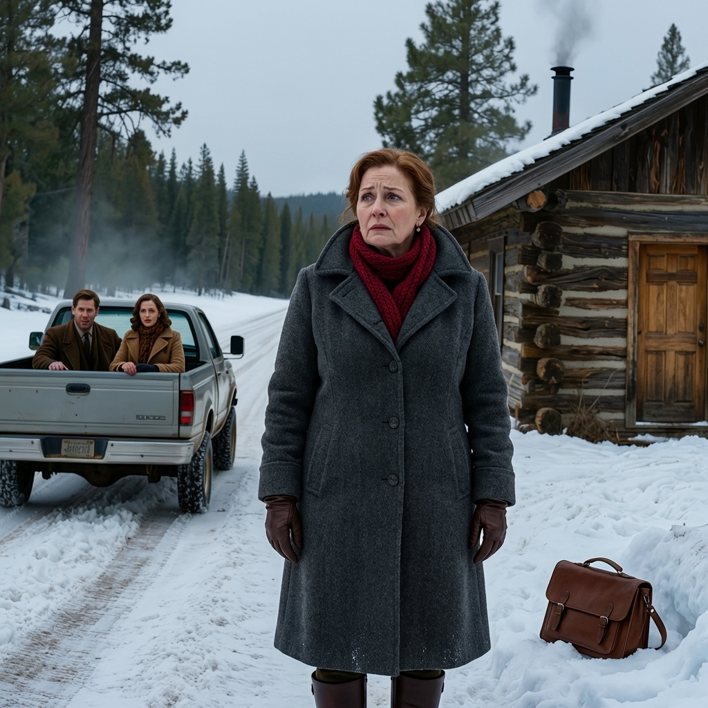 « Il y a du bois et de quoi manger pour deux semaines. Je pars aux Maldives avec ma femme et je prends toutes tes économies », m’a dit mon fils en me laissant seul dans une cabane enneigée à 200 kilomètres de la ville. Il a pris mon téléphone, puis a crié par la fenêtre de la voiture : « Oh, et j’ai déjà changé les serrures de ta maison ! » tandis que je les regardais s’éloigner… et je souriais, car il était loin de se douter de la surprise qui l’attendait à l’aéroport.
