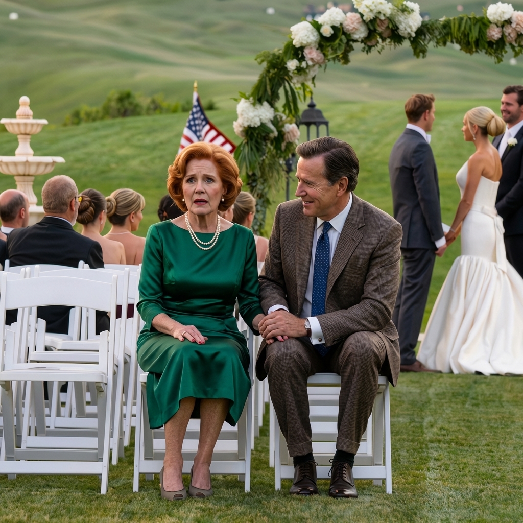 J’étais assise seule au mariage de mon fils — lorsqu’un inconnu m’a dit : « Faites comme si vous étiez avec moi. »