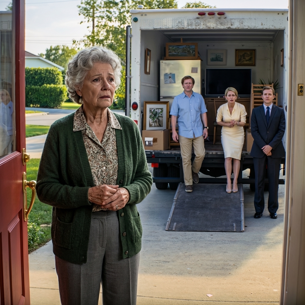 À soixante-treize ans, j’ai regardé mon fils et sa femme démanteler ma maison pour leur « maison de rêve », comme si j’étais déjà partie — mais lorsqu’ils sont arrivés au portail, quelque chose les a fait freiner et s’immobiliser.