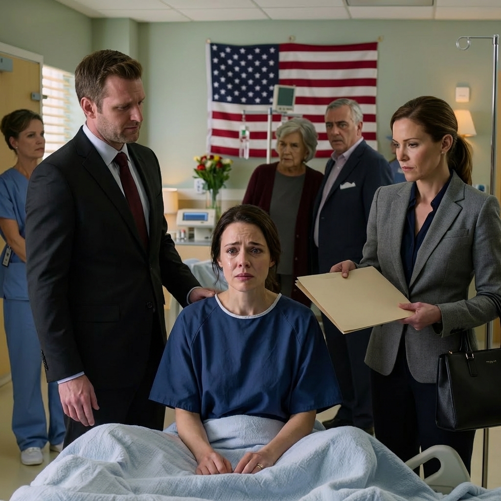 À l’aéroport, j’ai appelé mes parents et ma sœur pour leur annoncer une grande nouvelle : j’avais hérité d’un fonds fiduciaire à huit chiffres. Leur réaction fut neutre. Sur le chemin du retour, tout a basculé. À mon réveil dans une chambre d’hôpital à Nashville, personne n’est venu. Quelques jours plus tard, ils sont enfin arrivés, accompagnés du nouveau mari de ma sœur. Dès qu’il m’a aperçue, l’atmosphère a changé.