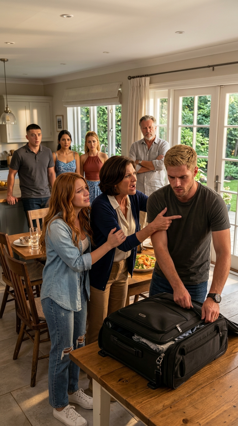 « J’ai rejoint la famille de ma copine en vacances. Son oncle a demandé : « Alors, c’est pour quand la demander en mariage ? » Avant que je puisse répondre, sa mère a dit : « J’espère jamais. Elle mérite mieux. » Ma copine a juste ri. J’ai dit : « Je pars demain. » Paniquée, elle a dit : « J’allais te défendre ! » »