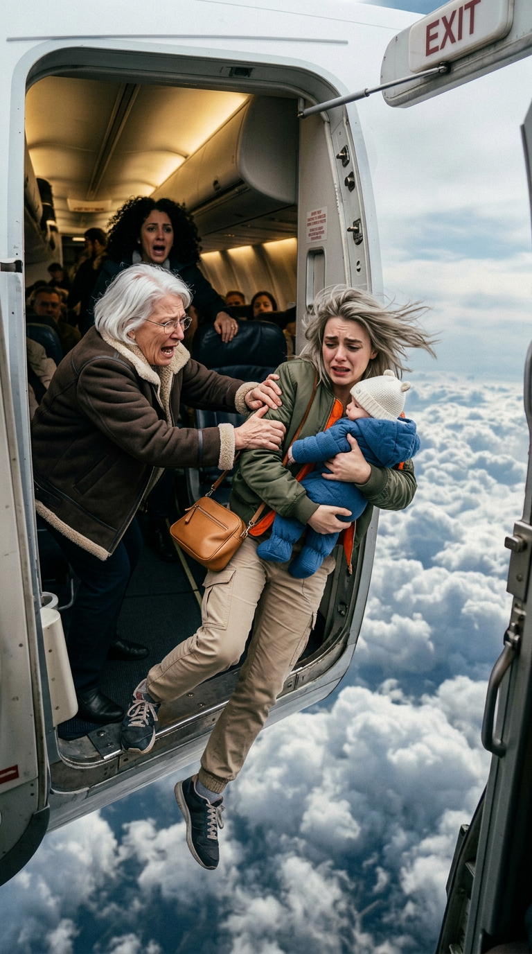 Mes parents ont proposé un « vol de fête » pour mon nouveau-né, alors je suis montée à bord de leur avion. Mais en plein vol, maman a crié : « On ne veut pas de ton bébé ! » Ma sœur a ricané : « Adieu, les pestes ! » tandis que papa ouvrait la porte d’un coup et nous poussait dehors, mon bébé et moi. Des heures plus tard, ils ont vu la nouvelle, ont paniqué et m’ont appelée…