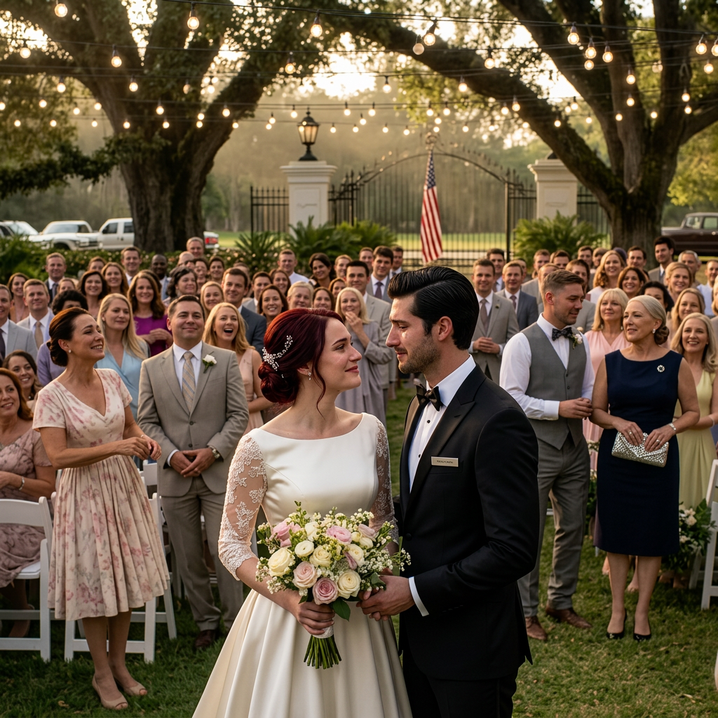 Ma mère a annulé mon mariage dans mon dos, a dit à mon fiancé que j’étais « irrémédiablement brisée », et est arrivée en s’attendant à me voir m’effondrer. Mais tandis que près de 200 invités riaient sous les guirlandes lumineuses dans un autre lieu, elle s’est avancée vers le portail, parée de perles et de talons, pour entendre les mots qu’elle n’aurait jamais cru entendre.