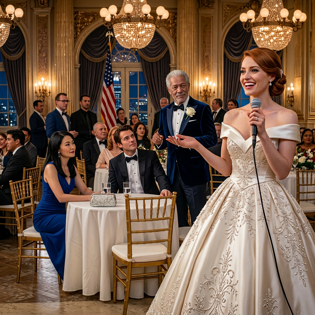 Ma sœur a ri et m’a traitée de « simple infirmière » devant les 120 invités du mariage, mais le père du marié n’arrêtait pas de me fixer, et lorsqu’il s’est finalement levé de la table d’honneur, un silence de mort s’est abattu sur la salle avant même que quiconque comprenne ce qu’il allait dire.