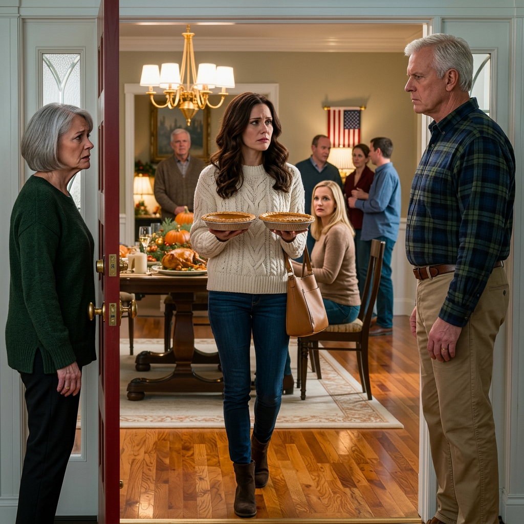 À Thanksgiving, mes parents m’ont fait une scène devant tout le monde parce que je n’avais pas payé le loyer de ma sœur. Ma mère m’a dit : « Payez le loyer de votre sœur ou partez ce soir ! » Plus tard, ils n’ont pas vu venir le coup que l’oncle James allait jouer.