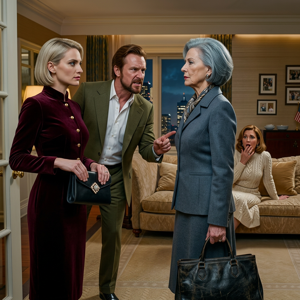 Mon fils a craqué : « Maman, excuse-toi auprès de ma belle-mère ou sors de chez moi ! » Je me suis levée et l’ai regardée droit dans les yeux… elle a esquissé un sourire narquois, comme si elle avait déjà gagné. J’ai à peine dit trois mots et je suis partie. Deux semaines plus tard… mon fils frappait désespérément à ma porte.