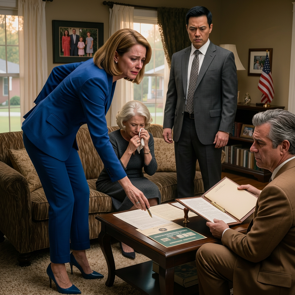 Quand mon fils s’est marié, je n’ai rien dit sur l’héritage du ranch de mon défunt mari. Heureusement que je me suis tue, car une semaine plus tard, ma belle-fille est arrivée avec un notaire. Mais son sourire s’est effacé aussitôt…