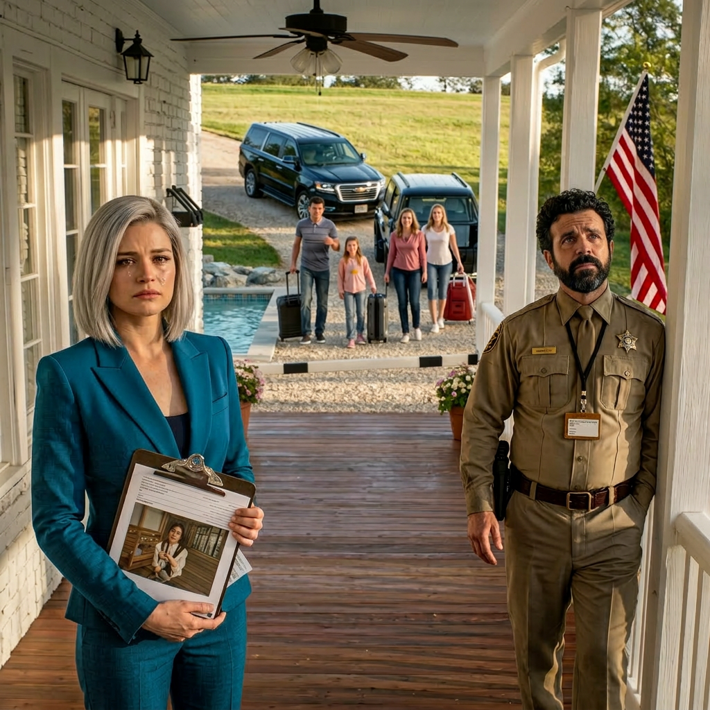 J’ai hérité de la ferme de ma grand-mère, que mes frères et sœurs appelaient « dépotoir » de son vivant, un endroit qu’ils refusaient catégoriquement de fréquenter. Quand ils ont appris que je l’avais rénovée, mon frère m’a appelée : « On arrive ce week-end. Douze personnes. Assure-toi que la piscine soit chauffée et que les chambres d’amis soient prêtes. » Il a raccroché avant que je puisse répondre. Ils sont venus une première fois comme si la ferme leur avait toujours appartenu, ont tout saccagé, puis sont repartis. Ils ont ensuite dit qu’ils reviendraient le mois suivant. Et quand ils sont revenus, ils étaient sous le choc.