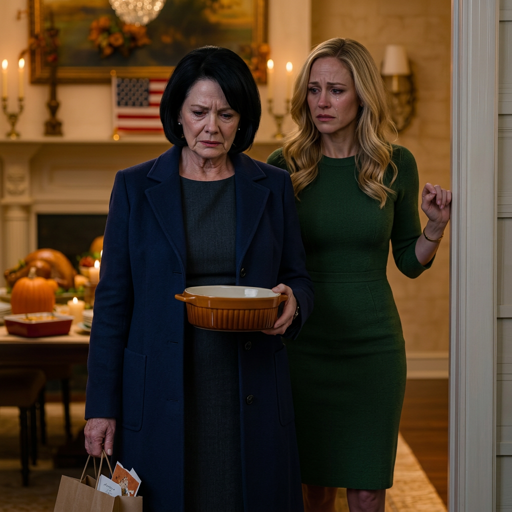 Quand je suis arrivée pour Thanksgiving, ma fille m’a dit : « Qui t’a invitée ? C’est une réunion de famille uniquement… »