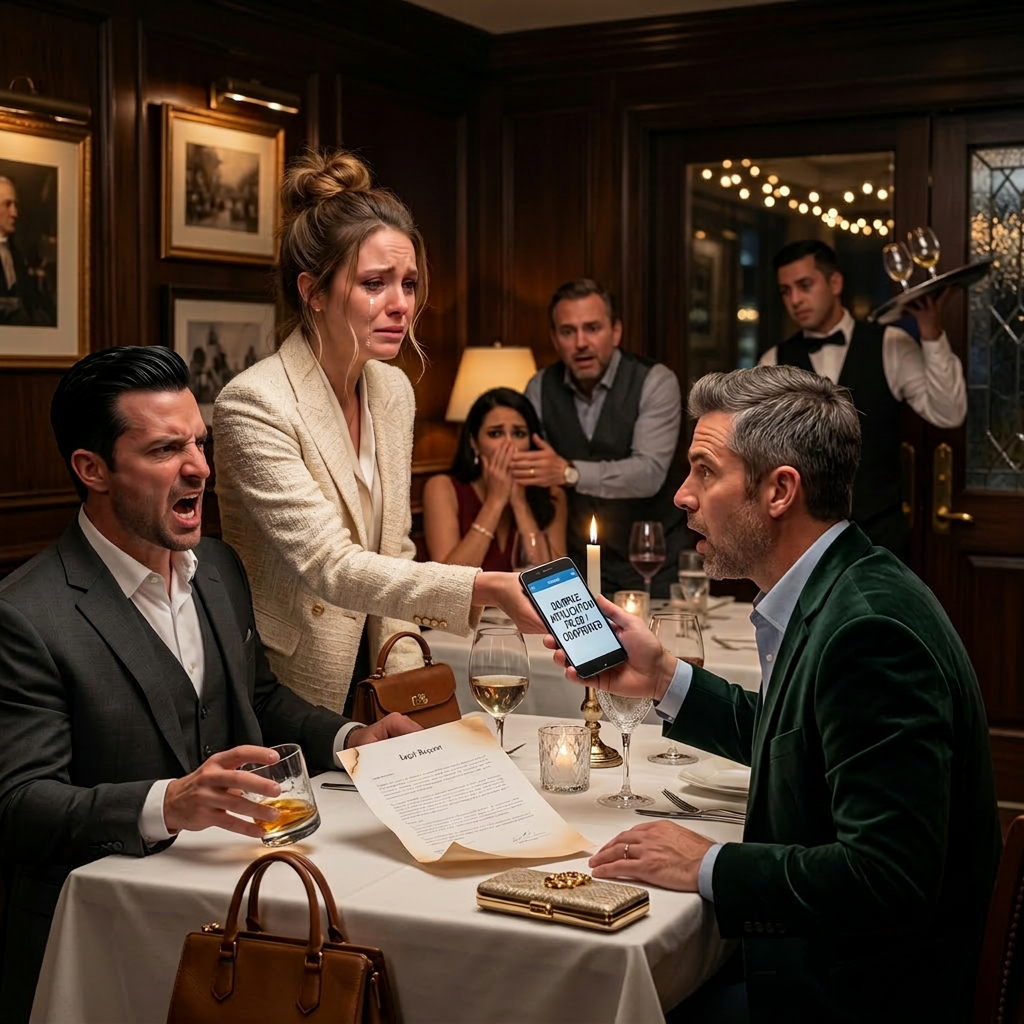 Lors d’un dîner entre amis, mon mari a dit : « Je ne l’ai épousée que par pitié. Personne d’autre n’en voulait. » Ils ont tous ri. Je n’ai rien dit et je suis allée aux toilettes. Mais à mon retour, j’ai fait quelque chose qu’il n’oubliera jamais…