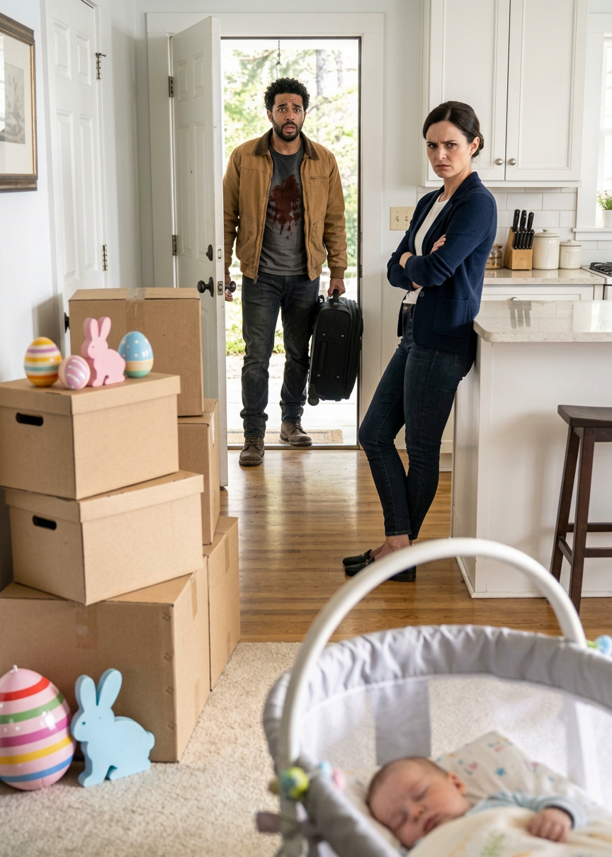 Mon mari a dit qu’il « avait besoin d’espace », puis il est parti en Europe avec ses amis pendant un mois, me laissant seule avec notre bébé d’un mois. À son retour, ce qu’il a vu l’a sidéré : « Non. Non. C’est impossible. »