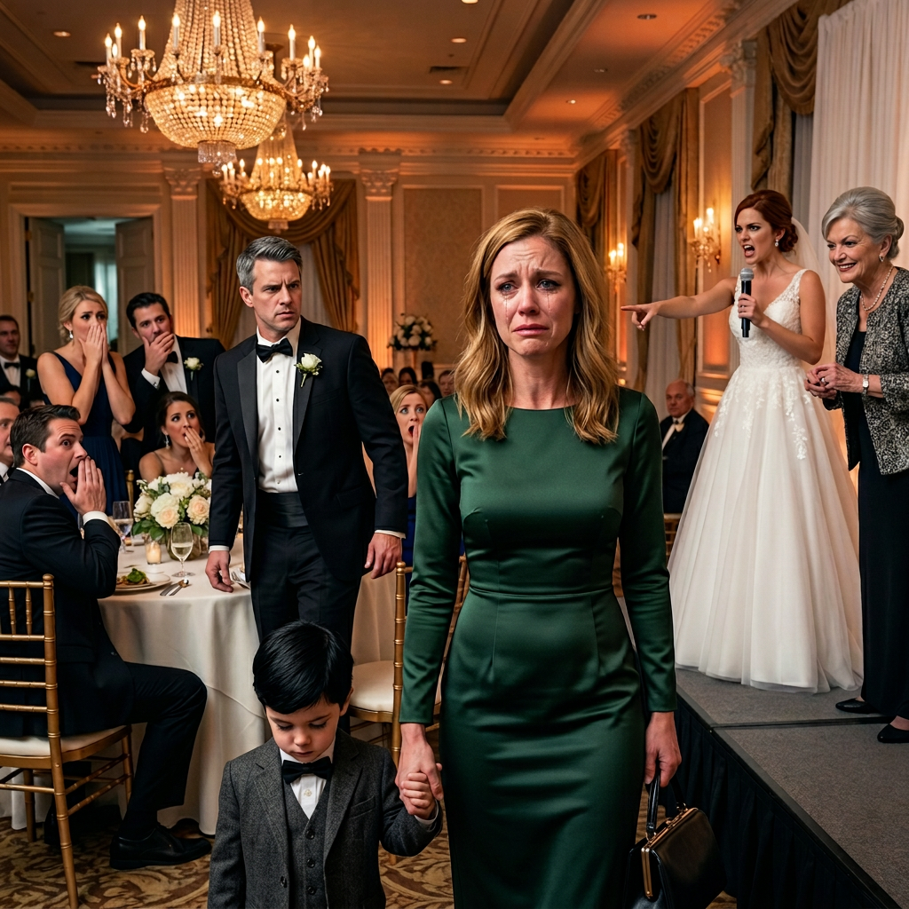 Au mariage de ma sœur, elle s’est moquée de moi dans son discours. « Ma sœur est une mère célibataire, que personne ne veut. Quelqu’un voudrait bien la prendre sous son aile ? » Ma mère a ri : « C’est un produit d’occasion, mais encore fonctionnel ! Elle est même vendue avec un fils un peu défectueux ! Haha ! » La salle a éclaté de rire. À ce moment-là, le marié s’est lentement levé. Lorsqu’il a commencé à parler dans le micro, l’assistance s’est figée.