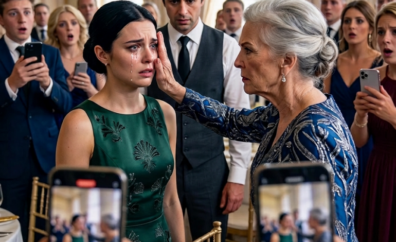 Lors du dîner d’anniversaire de mon mari, ma belle-mère a explosé : « Cette maison nous appartient ! » Dès que j’ai dit « Non »… elle m’a mise à la porte devant 150 invités.