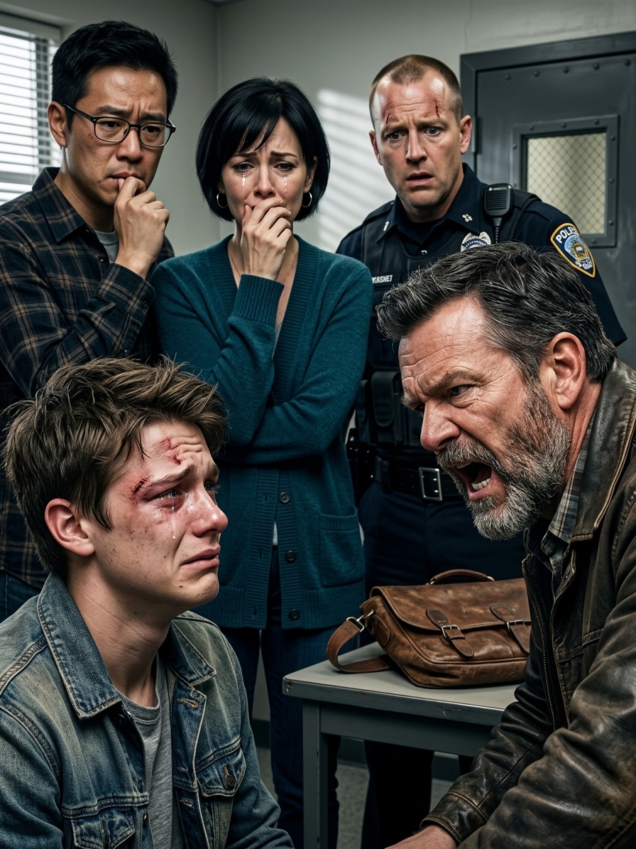 Mon neveu m’a appelé tard dans la nuit : « Grand-père… Je suis au commissariat. Mon beau-père m’a frappé… mais il a dit que c’était moi qui l’avais agressé. Maman ne me croit pas ! » Quand je suis arrivé au commissariat, le policier était pâle et bégayait : « Je suis désolé… Je ne sais pas… »