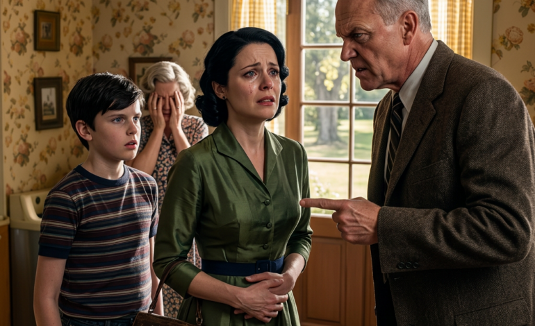 À dix-neuf ans, j’ai perdu connaissance à l’église et, à mon réveil, un médecin me murmurait : « Votre fille est enceinte de trois mois. » Avant même que je puisse me lever, mon père a pointé la porte du doigt et a déclaré : « Tu n’es plus ma fille. » Dix-huit ans plus tard, le fils que j’ai élevé seule était assis à côté de moi dans cette même ville, m’a regardée droit dans les yeux et m’a posé la question à laquelle j’avais passé ma vie à éviter de répondre…