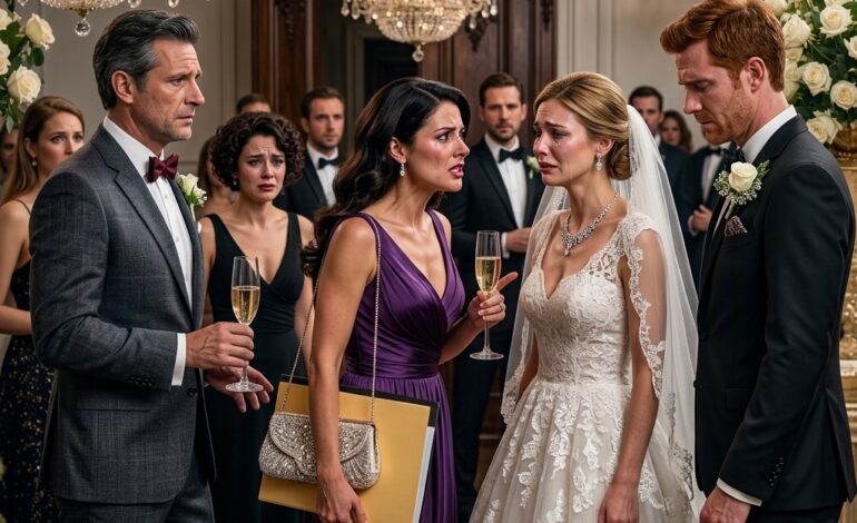 Mes parents ont ri et ont dit : « Ce qui est à toi est à nous », après avoir vendu l’appartement que j’avais acheté au prix de huit ans de sacrifices pour financer le mariage de rêve de ma sœur. Mais lorsque mon père a levé son verre de champagne et l’a félicitée pour l’argent que j’avais secrètement dépensé pour les maintenir à flot, je me suis levée, un dossier manille à la main, et pour la première fois de ma vie, un silence de mort s’est abattu sur la pièce.