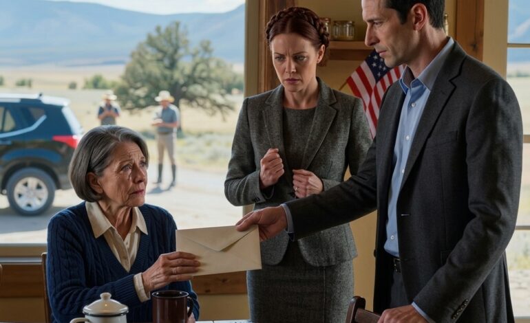 Ma fille a vendu mon ranch de 3 millions de dollars, puis m’a remis un chèque de 16 000 dollars pour vivre.