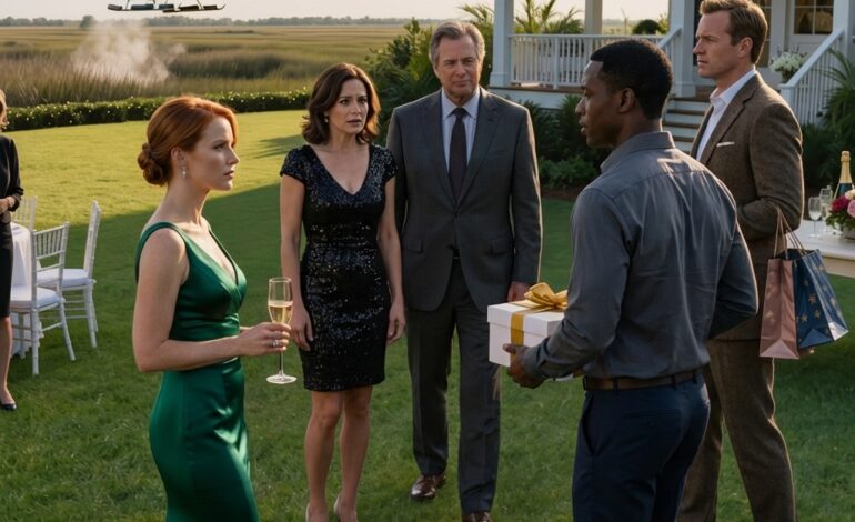 早上6點30分，一位副警長帶著官方文件來敲門——一張印有我名字的房產通知。街對面，我女兒和她的丈夫正在看著。她喊道：「你早該簽那些文件了。」他補充說：「你可能該開始收拾行李了。」我只是微笑著問副警長一個問題——他的表情變了……