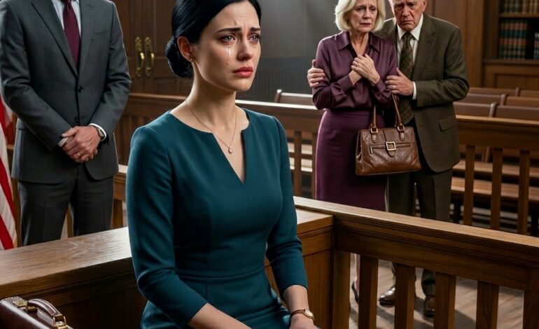 Je suis tombée enceinte à 16 ans, et mes parents m’ont mise à la porte par une froide nuit de fin octobre. Pendant 20 ans, ils sont restés silencieux comme si je n’avais jamais existé — puis le jour où ma grand-mère est décédée et m’a légué 1,6 million de dollars, ils sont soudainement revenus, m’ont poursuivie en justice et se sont présentés au tribunal avec un sourire arrogant… jusqu’à ce que leur propre avocat passe devant eux et dise : « Bonjour, Monsieur le Juge. »