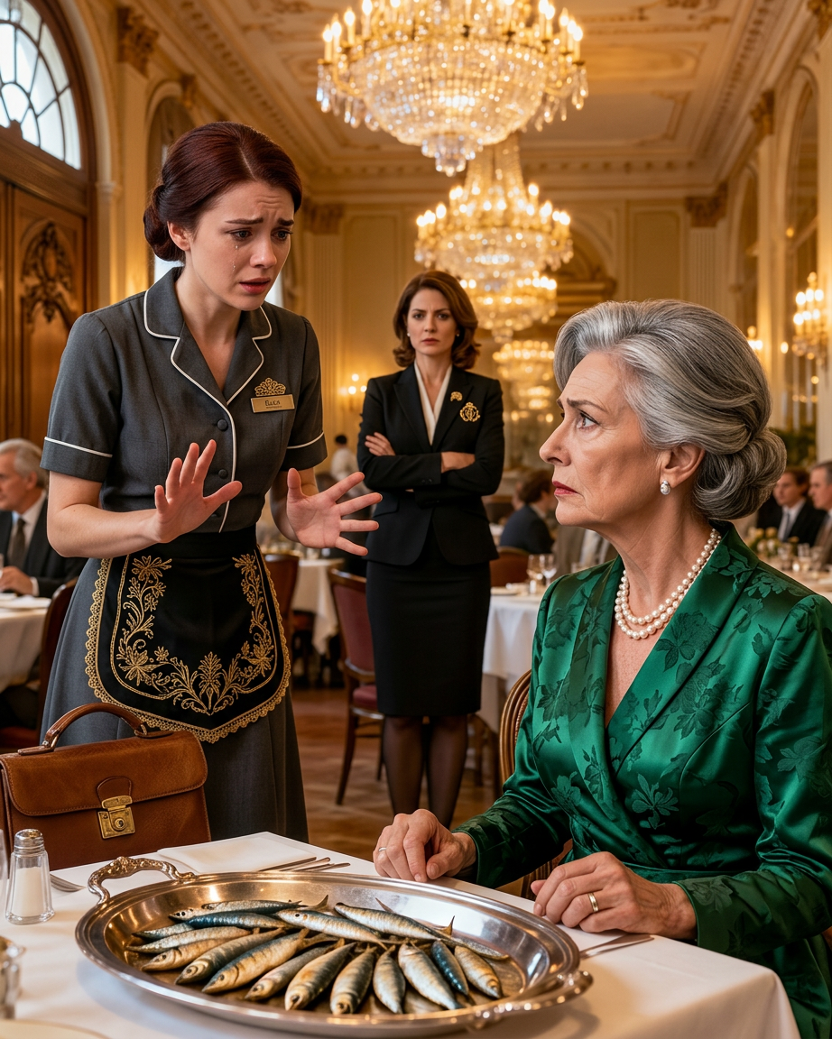 Une serveuse discrète sert patiemment une femme sourde, ignorant qu’elle est la mère d’un milliardaire. Quelques minutes plus tard, un secret est révélé et le restaurant sombre dans un silence stupéfait…