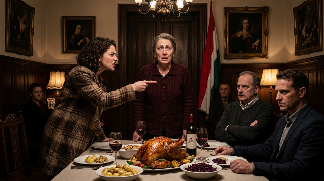 Öt órát töltöttem a lányom kedvenc sültjének elkészítésével, de azt mondta: „Majd megeszed, miután mindenki más végzett.” Vittem az egész tálca sültet, és kimentem a házából. Abban a pillanatban rájöttem, hogy amit ő „gondoskodásnak” nevezett, valójában csak kontroll volt.  A sült már napkelte előtt a sütőben volt, amikor Columbus ezen oldalán még sötét volt, és a környékbeli kis ranch házak félig álmosnak tűntek a viharkapuik mögött. Én magam kötöttem meg a húst, vajat dörzsöltem a zsineg alá, fokhagymát, rozmaringot, fekete borsot adtam hozzá, és azt a fajta türelmet, amit csak azoknak adsz, akikről még mindig hiszed, hogy észreveszik. Mire bevittem a lányom konyhájába, a fóliatepsi túl forró volt a puszta kézzel való használathoz, és az egész szobában olyan illat terjengett, mint régen vasárnap.  Az asztalon már meg voltak terítve a finom tányérok. Szorosan összehajtott textilszalvéták. Egyenes sorban álló vizespoharak. Az egyik olyan műzöld asztaldísz, amit szeretett, mert mindent rendezettnek látott tőle. A férje egy üveg bort bontott. A fiúk már a zsemlék után nyúltak, mielőtt bárki leült volna. A lányom az asztalfőn állt azzal a nyugodt, kifinomult tekintettel, amit azokra az estékre tartogatott, amikor könnyednek akart tűnni, még akkor is, ha valaki más már elvégezte a munka nagy részét.  Nem haboztam, amikor az üres szék felé nyúltam.  Nem halkította le a hangját.  „Majd eszel, miután mindenki más végzett.” Senki sem akadt ki a lélegzetéből. Senki sem nevetett, mintha viccnek kellett volna lennie. Ez volt az a rész, ami megmaradt bennem. A szoba csak mozgott tovább. Evőeszközök csörömpöltek. Az egyik fiú vajat kért. A férje a borospoharába pillantott, mintha semmi szokatlan nem történt volna. Mintha a helyem már régen eldőlt volna, mielőtt a székhez értem volna.