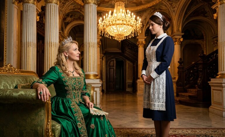 „ANYA, TE VAGY AZ?” „🫣 Egy nő látta, hogy a szobalányának van egy nyaklánca, ami nagyon fontos volt neki, de amikor a szobalány elmesélte neki a történteket, rájött, hogy a lánya az. Szerinted miért hagyta el őt a férfi?”