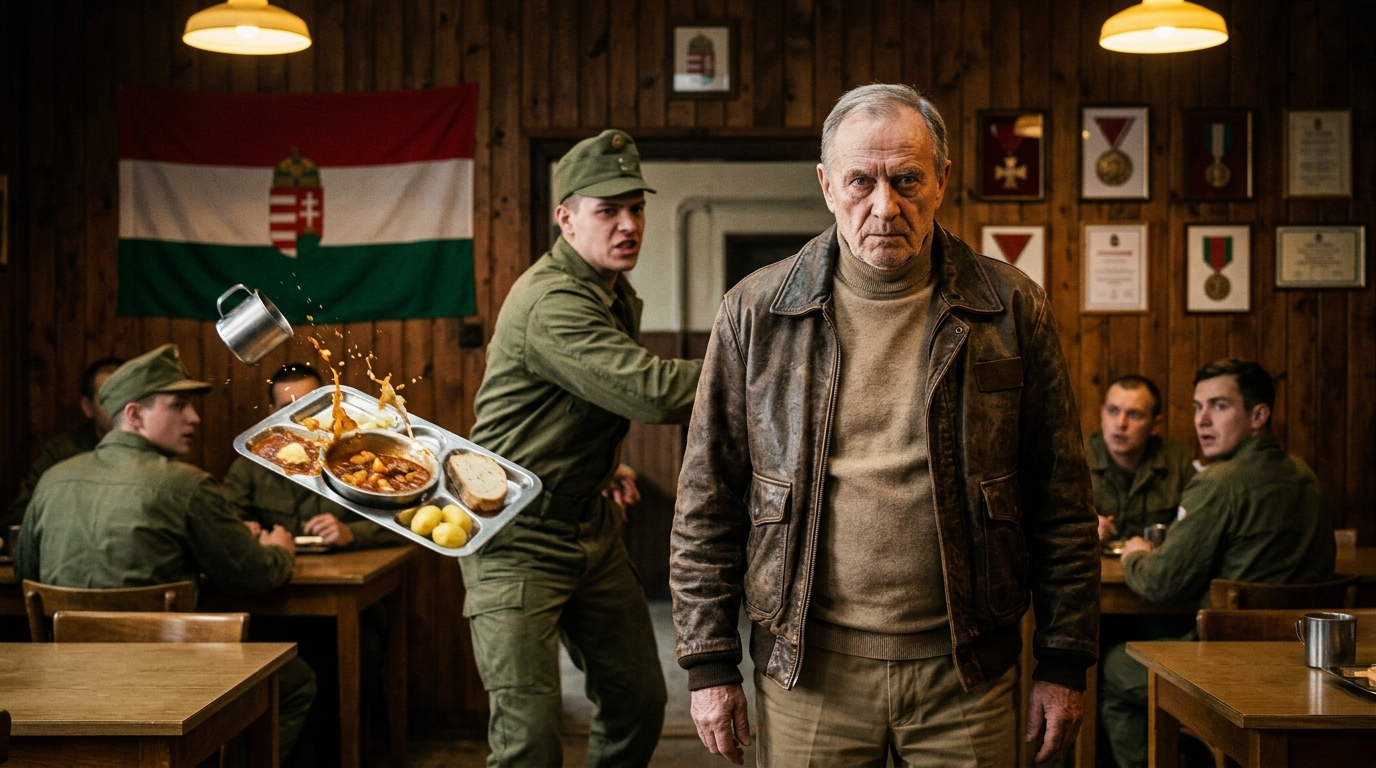 MILYEN IDIÓTA😡 Egy fiatal katona meg akart alázni egy szegény öregembert, aki békésen akart enni anélkül, hogy igazán tudta volna, ki is az az ember. Szerinted mi fog történni?