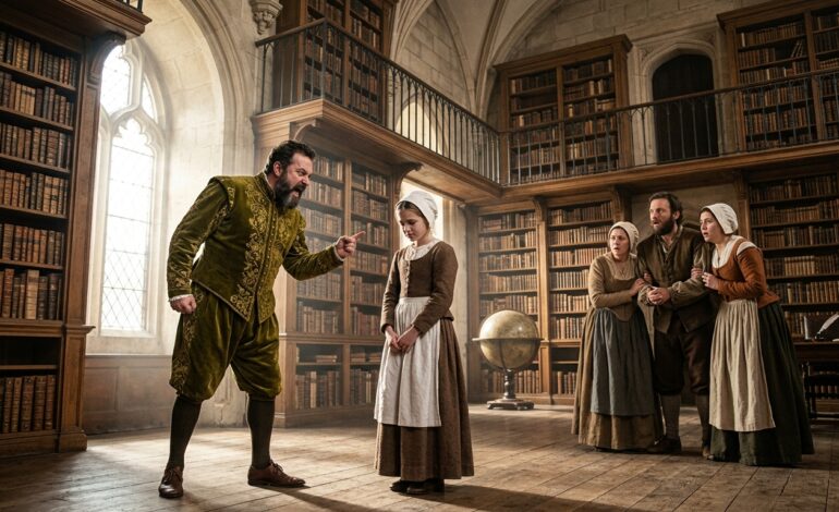 Az adóhivatal rejtett titka: A szobalány, aki szembeszállt az özvegy főnökkel és felfedezte az igazságot A Jalisco szívében a kék agávéföldeket söprő forró szellő mintha megállt volna, amint a Hacienda La Soledad hatalmas kőfalainak csapódott. A név nem puszta véletlen volt; a hatalmas helyet olyan sűrű bánat járta át, hogy bárkit megfojtott, aki átlépte a nagy kovácsoltvas kaput. Don Camilo San Román, a maga 28. évében, a termékeny földek abszolút ura és ura volt, az egész régió legnagyobb vagyonának tulajdonosa, de egyben saját keserűségének is abszolút foglya volt. Pontosan egy évvel ezelőtt gyönyörű felesége, Jimena hirtelen elhunyt. Azóta a tragikus napon a jószívű patrónus vele együtt halt meg, helyére egy jeges tekintetű és mennydörgő hangú zsarnokot hagyva, aki mindenkit terrorizált az útjába kerülve. A szolgálólányok még két hétig sem bírták. A törzsvendég sikolyaira rémülten menekültek el, aki fékezhetetlen dühkitörésbe tört ki, ha a kávéfőző nem égette meg azonnal az ajkait, vagy ha egy egyszerű porszemcse befestette hatalmas könyvtárának nehéz polcait. A Magány teteje alatt túlélni az igazi hit cselekedete volt, amíg Clara meg nem jelent.  Clara nem volt olyan, mint a nagyvárosi hölgyek. Egy fiatal oaxacai nő volt, kemény munkától zúzódásokkal tarkított kézzel, fedett bőrrel és hatalmas mézszínű szemekkel, akiket az a sürgető kényszer kovácsolt össze, hogy pénzt küldjön beteg anyjának és 4 öccsének. A birtokra érkezve a szakácsnő, Elena asszony, egy 60 éves, szomorú tekintetű asszony remegő hangon figyelmeztette: “Itt nem laksz, mija, itt visszatartod a lélegzeted.” “Ha a főnök rád néz, hajtsd le a fejed, és bújj el, ahol csak tudsz.” De Clara csak összeszorította a száját és megkötötte a kötényét. Egy gazdag ember gonosz szelleménél rosszabb volt a család éhsége.  Az első 5 napban Clara bebizonyította, hogy vas akarata van. Míg a többi szobalány remegve hallgatta Camilo charro csizmájának visszhangját a bánattól, ő rendíthetetlen méltósággal takarított. A legnagyobb kihívás akkor ért, amikor megparancsolták neki, hogy takarítson a fő irodában, a főnök fájdalmának sötét epicentrumában. Belépéskor sűrű szag áradt a régi dohányból, a száraz tintából, és majdnem bezárták a sírt. Minden káosz volt, de ami a legjobban fájt neki, az az volt, hogy a néhai feleség finom portréját fejjel lefelé látta látni. Clara habozás nélkül megtette az elképzelhetetlent: levágott 3 fehér rózsát a hervadt kerti vadrózsákból, és egy üvegvázába helyezte őket a törzsvendég asztalán, ezzel életre keltve a szobát.  Ugyanazon a délutánon Camilo friss virágokat fedezett fel. Kezdeti dühét a lány szemtelen nyugalma csillapította, aki nem nézett le. “A virágok nem csípnek, főnök.” „Csak segítenek lélegezni ebben a karanténban” – válaszolta habozás nélkül. Ez a példátlan bátorság megszállott kíváncsiságot ébresztett Camiloban, egy szikrát, amit Camilo felügyelő nagynénje, Matilde asszony azonnal észrevett. Matilde asszony egy vipera volt, drága, finom selyemszalagokba burkolózva. Az árnyékban intézte a pénzügyeket, és gyűlölte, ha egy alkalmazott egyre nagyobb teret hódít. Látva, hogy unokaöccse lassan hogyan változtatja meg a hozzáállását Clarához, úgy döntött, könyörtelenül elpusztítja. A csíkos vacsora alatt Matilde betört a nagy konyhába, fegyveres tizedesek között. A megdöbbent munkások szeme láttára azzal vádolta Clarát, hogy ellopott egy felbecsülhetetlen értékű smaragdot a néhai Jimenától. Mindenki rémületére Matilde erőszakosan belenyúlt Clara kendőjébe, és kihúzta a csillogó ékszert. Clara a teljes sokkban próbált védekezni, de Matilde egy brutális pofonnal keresztbe tette az arcát. „Zárjátok be azonnal a pajta alagsorába, amíg megérkezik a szövetségi rendőrség!” – parancsolta a könyörtelen nő. Camilo abban a pillanatban lépett be a konyhába, megbénulva a látványtól, miközben a férfiak Clarát az udvaron keresztül vonszolták. A pince nehéz faajtaja hirtelen becsukódott, és a bátor fiatal lányt a mélységes sötétségbe taszította. Senki sem hitte el, mi fog történni…