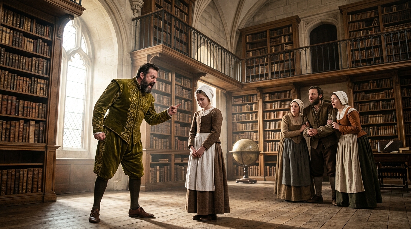 Az adóhivatal rejtett titka: A szobalány, aki szembeszállt az özvegy főnökkel és felfedezte az igazságot A Jalisco szívében a kék agávéföldeket söprő forró szellő mintha megállt volna, amint a Hacienda La Soledad hatalmas kőfalainak csapódott. A név nem puszta véletlen volt; a hatalmas helyet olyan sűrű bánat járta át, hogy bárkit megfojtott, aki átlépte a nagy kovácsoltvas kaput. Don Camilo San Román, a maga 28. évében, a termékeny földek abszolút ura és ura volt, az egész régió legnagyobb vagyonának tulajdonosa, de egyben saját keserűségének is abszolút foglya volt. Pontosan egy évvel ezelőtt gyönyörű felesége, Jimena hirtelen elhunyt. Azóta a tragikus napon a jószívű patrónus vele együtt halt meg, helyére egy jeges tekintetű és mennydörgő hangú zsarnokot hagyva, aki mindenkit terrorizált az útjába kerülve. A szolgálólányok még két hétig sem bírták. A törzsvendég sikolyaira rémülten menekültek el, aki fékezhetetlen dühkitörésbe tört ki, ha a kávéfőző nem égette meg azonnal az ajkait, vagy ha egy egyszerű porszemcse befestette hatalmas könyvtárának nehéz polcait. A Magány teteje alatt túlélni az igazi hit cselekedete volt, amíg Clara meg nem jelent.  Clara nem volt olyan, mint a nagyvárosi hölgyek. Egy fiatal oaxacai nő volt, kemény munkától zúzódásokkal tarkított kézzel, fedett bőrrel és hatalmas mézszínű szemekkel, akiket az a sürgető kényszer kovácsolt össze, hogy pénzt küldjön beteg anyjának és 4 öccsének. A birtokra érkezve a szakácsnő, Elena asszony, egy 60 éves, szomorú tekintetű asszony remegő hangon figyelmeztette: “Itt nem laksz, mija, itt visszatartod a lélegzeted.” “Ha a főnök rád néz, hajtsd le a fejed, és bújj el, ahol csak tudsz.” De Clara csak összeszorította a száját és megkötötte a kötényét. Egy gazdag ember gonosz szelleménél rosszabb volt a család éhsége.  Az első 5 napban Clara bebizonyította, hogy vas akarata van. Míg a többi szobalány remegve hallgatta Camilo charro csizmájának visszhangját a bánattól, ő rendíthetetlen méltósággal takarított. A legnagyobb kihívás akkor ért, amikor megparancsolták neki, hogy takarítson a fő irodában, a főnök fájdalmának sötét epicentrumában. Belépéskor sűrű szag áradt a régi dohányból, a száraz tintából, és majdnem bezárták a sírt. Minden káosz volt, de ami a legjobban fájt neki, az az volt, hogy a néhai feleség finom portréját fejjel lefelé látta látni. Clara habozás nélkül megtette az elképzelhetetlent: levágott 3 fehér rózsát a hervadt kerti vadrózsákból, és egy üvegvázába helyezte őket a törzsvendég asztalán, ezzel életre keltve a szobát.  Ugyanazon a délutánon Camilo friss virágokat fedezett fel. Kezdeti dühét a lány szemtelen nyugalma csillapította, aki nem nézett le. “A virágok nem csípnek, főnök.” „Csak segítenek lélegezni ebben a karanténban” – válaszolta habozás nélkül. Ez a példátlan bátorság megszállott kíváncsiságot ébresztett Camiloban, egy szikrát, amit Camilo felügyelő nagynénje, Matilde asszony azonnal észrevett. Matilde asszony egy vipera volt, drága, finom selyemszalagokba burkolózva. Az árnyékban intézte a pénzügyeket, és gyűlölte, ha egy alkalmazott egyre nagyobb teret hódít. Látva, hogy unokaöccse lassan hogyan változtatja meg a hozzáállását Clarához, úgy döntött, könyörtelenül elpusztítja. A csíkos vacsora alatt Matilde betört a nagy konyhába, fegyveres tizedesek között. A megdöbbent munkások szeme láttára azzal vádolta Clarát, hogy ellopott egy felbecsülhetetlen értékű smaragdot a néhai Jimenától. Mindenki rémületére Matilde erőszakosan belenyúlt Clara kendőjébe, és kihúzta a csillogó ékszert. Clara a teljes sokkban próbált védekezni, de Matilde egy brutális pofonnal keresztbe tette az arcát. „Zárjátok be azonnal a pajta alagsorába, amíg megérkezik a szövetségi rendőrség!” – parancsolta a könyörtelen nő. Camilo abban a pillanatban lépett be a konyhába, megbénulva a látványtól, miközben a férfiak Clarát az udvaron keresztül vonszolták. A pince nehéz faajtaja hirtelen becsukódott, és a bátor fiatal lányt a mélységes sötétségbe taszította. Senki sem hitte el, mi fog történni…