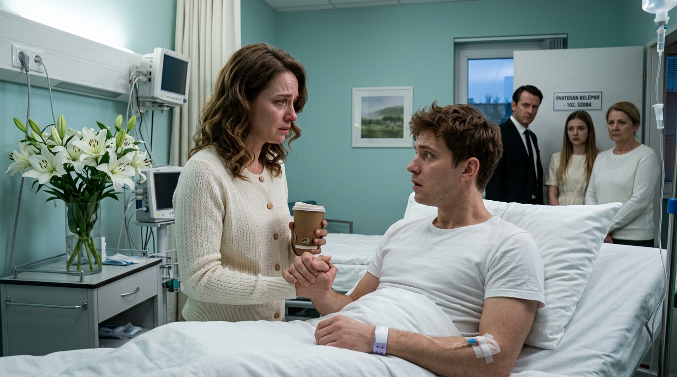 Hogy megmentsem súlyosan beteg férjemet, eladtam mindhárom házunkat. Miután a műtét jól sikerült, a volt férjem kezéért nyúlt, miközben megerősítette a vagyontárgyak átruházását. Letöröltem egy könnycseppet, elmosolyodtam, majd kinyitottam a sebész szobájának ajtaját…  Három házat adtam el, hogy megmentsem a férjemet – aztán láttam, hogy fogja az volt férje kezét. Elmosolyodtam…  A harmadik zárás délután 4:12-kor érkezett a postaládámba. Hatra a férjemnek új szíve dobogott a mellkasában.  Ezt a mondatot nevezték volna az emberek romantikusnak, ha csak kívülről látták volna az életemet.  Sarah a nevem. Harmincöt éves vagyok. Addig a hétig azt hittem, a szerelem azt jelenti, hogy először előre lépsz, csak utána számolod a költségeket, és soha nem hagyod, hogy a melletted álló személy érezze a vihar teljes súlyát.  Amikor Scott összeesett, a transzplantációs csapat szinte nem adott nekünk időt a gondolkodásra. A műtét, az intenzív osztályon tartózkodás, a felépülés utáni gyógyszerek, a külön ápolási szoba, a végtelen kontrollvizsgálatok – minden egyes részlet akkora számmal járt, hogy az egész család elcsendesedett.