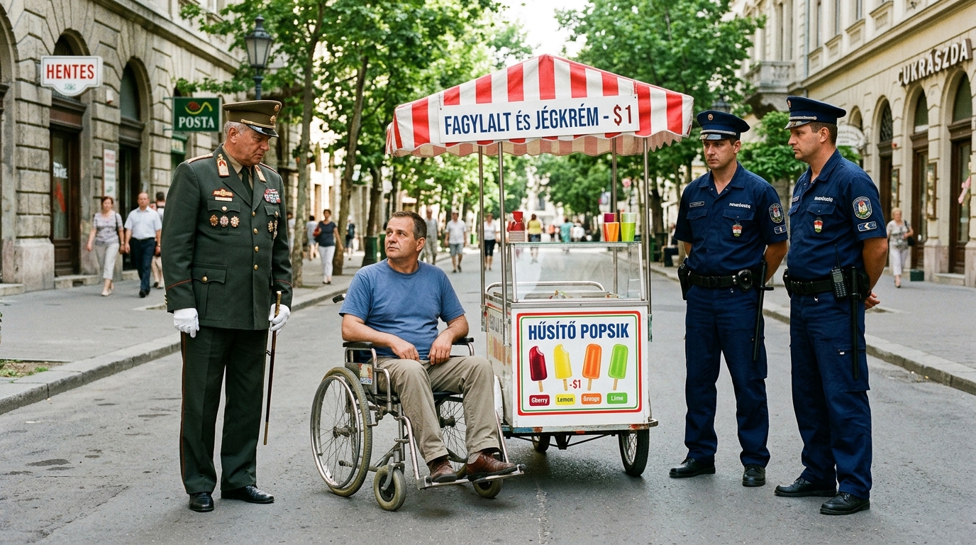 BÁNTALMAZÓK 😡 Két rendőr elvette egy férfi kocsiját, aki csendben fagylaltot árult. Amit a rendőrök nem tudtak, az az, hogy a kerekesszékes férfi háborús hős. Mi fog velük történni?