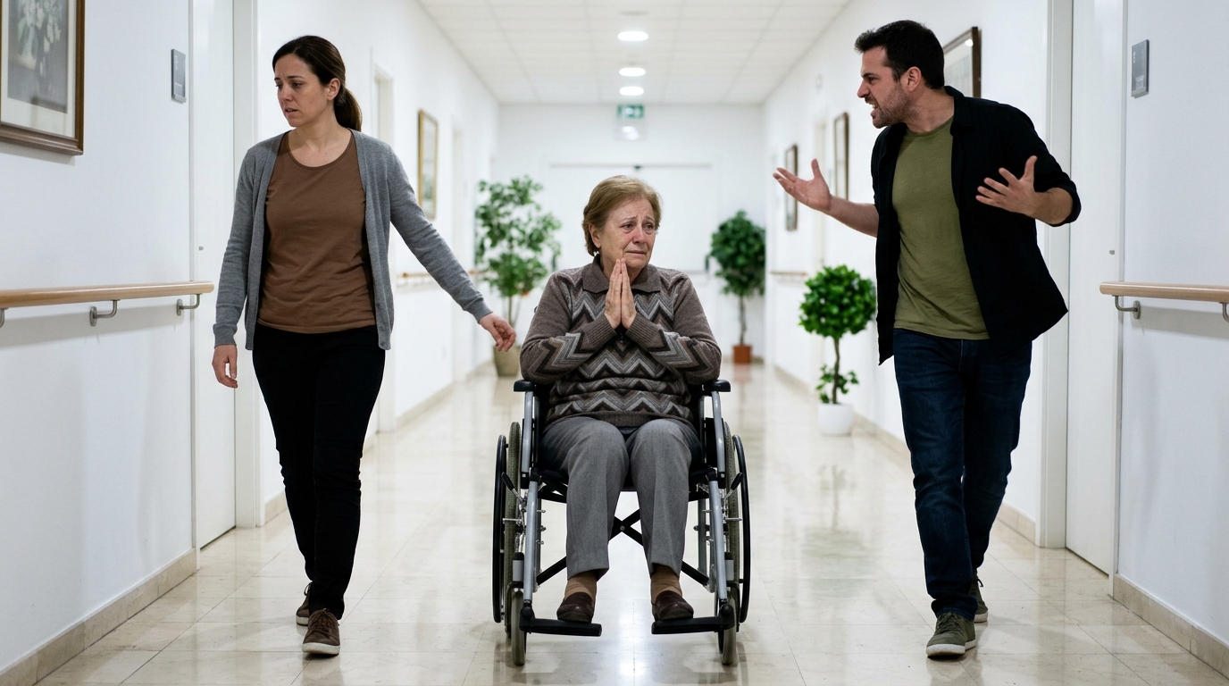 Elhagyják egy menedékhelyen, hogy otthon maradhasson.