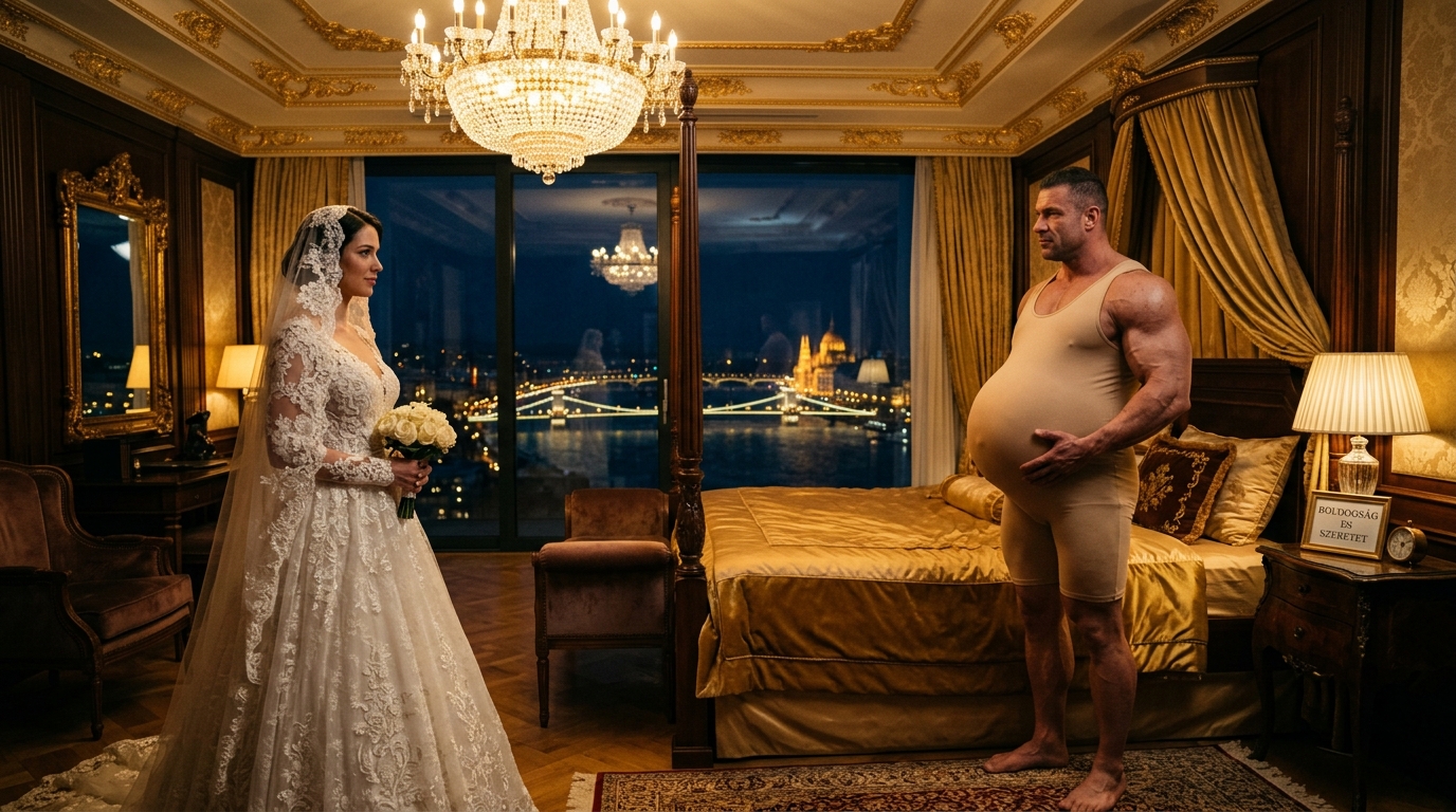 A lányt arra kényszerítették, hogy kifizesse családja adósságait, ezért kénytelen volt feleségül menni egy milliárdoshoz, de amit az első este felfedezett, megdöbbentette.  A lány évek óta nehéz körülmények között élt. Családja évek óta hatalmas adósságokkal küzdött apja távolléte, a csődbe ment vállalkozások és a bátyja pénzügyi hibái miatt. Napról napra fogyott a remény, és tudta, hogy fel kell áldoznia saját boldogságát, hogy megmentse családját.  Egy nap, egy nagy koncerten, ahol a lány a barátai zenekarát kísérte, találkozott egy gazdag és befolyásos milliárdossal. 😨😨 Amikor látta az érettségét és a báját, a milliárdos megoldást javasolt: “Ha hozzám jössz feleségül, adok neked elég pénzt, hogy kifizesd az összes adósságodat, és biztosítsd a családod jövőjét.” „A fiatal lány hosszan gondolkodott, könnyeket rejtegetve a szemében, majd beleegyezett, megértve, hogy ez az egyetlen módja a család megmentésének. Egy gyöngyökkel és aranyozott díszítésekkel díszített luxuspalotában házasodtak össze, és elérkezett az esküvő utáni első éjszaka – egy pillanat, amelynek szeretettel és gyengédséggel kellett volna telnie, de egy hihetetlen igazság kezdetét jelentette. Amikor a férfi vetkőzni kezdett aludni, a lány mozdulatlanul állt. Azt hitte, hogy csak egy férfi teste van, de amikor tekintete a hasára esett, és meglátta azt, amire soha nem számított, a sokkban elájult.