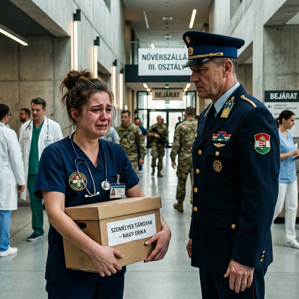 A kórházigazgató kirúgta – percekkel később egy haditengerészeti helikopter szállt le a tetőre Kirúgták, mert életet mentett – pillanatokkal később egy haditengerészeti helikopter szállt le érte „Engedély nélkül hajtott végre műtétet. Kirúgtuk.” A szavak sebészi pontossággal hullottak – hidegek, véglegesek, vitathatatlanok. Dr. Richard Owens, a kórház igazgatója, az íróasztala mögött állt a Memorial Kórházban, arckifejezése olyan merev volt, mint az általa érvényesített szabályzat. Dr. Amelia Grant először meg sem mozdult. Harminckét éves. Rezidens orvos. Volt haditengerészeti katona. És abban a pillanatban – szóhoz sem jutott. A visszatartott könnyek végre kitörtek, lefolytak az arcán, annak ellenére, hogy igyekezett megőrizni a nyugalmát. „Azért tettem, mert a beteg haldoklott” – mondta remegő, de határozott hangon. „Megállt a szíve. Nem volt idő papírmunkára várni. Nem volt idő jóváhagyásra.” Owens nem rezzent össze. „Megszegte a protokollt” – válaszolta kifejezéstelenül. – Ez a kórház az eljárásrend szerint működik, nem a harctéri ösztönök alapján.  Hangjában nem volt helye az árnyaltságnak. Nem ismerte el az eredményt.  – Az a tény, hogy a beteg túlélte, lényegtelen – tette hozzá. – Ön a hatáskörén kívül cselekedett.  Amelia állkapcsa megfeszült, kezei remegtek az oldalánál.  – Megmentettem az életét.  – Nem ez a lényeg – csattant fel Owens, hangja éppen annyira élesedett, hogy metszően csípős legyen. – Menjen. Most. Mielőtt a biztonságiak kikísérik.  És csak úgy… Vége volt. A folyosón való sétája valószerűtlennek tűnt. Elmosódott. Néma. Elhaladt kollégái mellett, akik hirtelen okot találtak arra, hogy máshol keressenek. Néhányan csendes együttérzéssel pillantottak rá. Mások félelemmel. Senki sem szólt. Senki sem lépett közbe. Aznap reggel azt tette, amire kiképezték – amit háborús övezetekben tett, tűz alatt, másodpercekkel a háta mögött. Nyitott mellkasi szívmasszázs