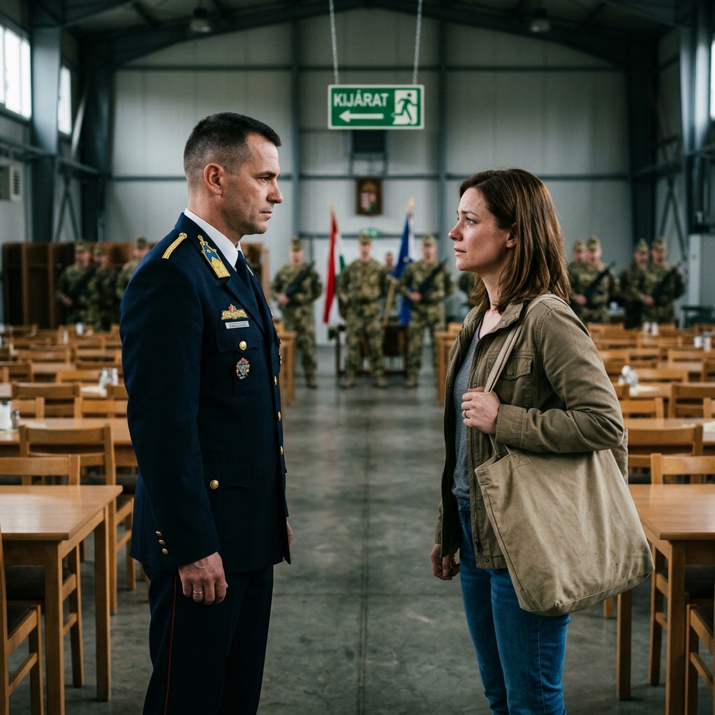 Megütötte és úgy nevetett, mintha semmit sem jelentene – mígnem az ebédlőben minden tengerészgyalogos letette a tálcáját, felállt, és rászegezte a tekintetét… 1. RÉSZ: A nevető kincs – Figyelj, hová mész, drágám.  A hangja tele volt ki nem érdemelt önbizalommal. Abigail felnézett. Egy tengerésztiszt – talán másodosztályú az ujján lévő jelvény alapján – állt ott két barátjával. Mosoly játszott az ajkán. Pontosan az útjában állt, miután közvetlenül elé lépett. Megütötte, majd nevetett. Nem barátságos kuncogás volt. Egy elutasító, gúnyos hang volt, ami súrolta a fülét. Barátai vele együtt kuncogtak, tekintetük úgy pásztázta, mintha egy eltévedt bútordarab lenne. Abigail nem reagált. Nem kapott levegő után. Nem riadt vissza. Nem vágott vissza. A teste tökéletesen mozdulatlan maradt. A testtartása ellazult, de szilárdan állt. Tekintete nyugodt volt, kék szeme nyugodt és elemző. Abban a pillanatban nem egy civil volt egy étkezőben. Egy fenyegetést mért fel. Figyelte a magasságát, a súlyát, a viselkedését, azt az enyhe bizonytalanságot, ami arra utalt, hogy vagy mélységesen arrogáns, vagy egy vacsora előtti happy hour-ból jött. Látta a gondatlanságot a barátai szemében – az unatkozó férfiak lustán kegyetlenségét, akik elterelnék a figyelmüket. „Rendben voltál” – mondta egyenletes és halk hangon, félelem vagy harag nyomát sem mutatva. Ez egy egyszerű ténymegállapítás volt. Az altiszt vigyora szélesebbre húzódott. Élvezte ezt. „Úgy tűnik. Talán ki kellene takarítanod. De hát ez a terület a katonáknak van. Kissé eltévedtnek tűnsz. A férjedet keresed?”  Az egyik társa közbeszólt, összeesküvőszerűen előrehajolva. „Igen. Ő tiszt? Talán legközelebb tud neked beengedni a jó ebédlőbe.” Abigail nem törődött a második tengerésszel, tekintetét továbbra is a vezetőre szegezte. „Eszem ágában van. Hálás lennék, ha félreállna, hogy hozhassak egy másik tálcát.”  A tengerésztiszt – Derek Matthews, ahogy a névtábláján állott – fél lépéssel közelebb lépett, betörve a személyes terébe. Állott kávé és valami enyhén kesernyés, olcsó kölnihez hasonló illat áradt szét benne. Megpróbálta megfélemlíteni, méretét és egyenruháját fegyverként használva.