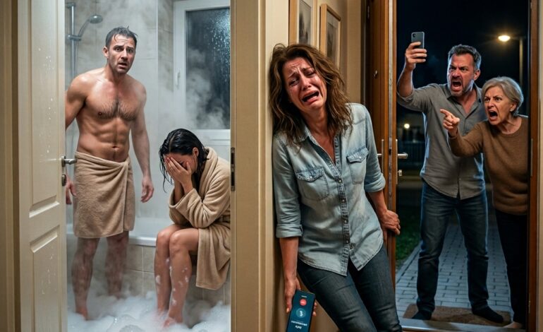 Korán értem haza, és a férjemet a fürdőkádban találtam a legjobb barátnőmmel. Bezártam az ajtót, majd felhívtam a férjét, és azt mondtam: „Jobb, ha átjössz. Most.” Percekkel később megjelent… De nem egyedül jött.  Huszonkét éve voltam Dan Mercer felesége – elég régóta ahhoz, hogy elhiggyem, ismerem minden szokását, minden hazugságát, amit magának mondhatott. Éjszaka vezettem a vízvezeték-szerelő cégének a könyvelését, vasárnaponként egyenlítettem a számláinkat, és megpróbáltam olyan feleség lenni, aki nem tesz fel olyan kérdéseket, amelyek veszekedést szíthatnak.  Egy október végi csütörtökön korán véget ért a műszakom. Hazafelé menet egy forró zuhanyt és tíz perc csendet képzeltem el. A kocsifelhajtón láttam Dan teherautóját… és Terry Barlo fehér terepjáróját. Terry tizenegy évig volt a legjobb barátnőm. Összeszorult a gyomrom, de azt mondtam magamnak, hogy biztosan ejt valamit.  Abban a pillanatban, hogy beléptem, a ház furcsa érzést keltett. Két borospohár állt a pulton. Egy ing hevert egy széken. És a folyosón megéreztem Terry vanília parfümjét – túl erős, túl friss –, gőzzel keveredve.  Aztán meghallottam: nevetést és vizet.  A fürdőszoba ajtaja résnyire nyitva volt. Belöktem.  A kádban magas hab halmozódott fel. Dan ott volt, vizes haja hátrasimítva, egyik karja a peremén nyújtózkodott. Terry vele szemben ült, meztelen térdei felhúzva, arca vörös volt, mintha ivott volna – vagy csókolt volna. Megdermedtek, amikor megláttak.  Dan felpattant, a víz lötyögött. „Paula – várj, ez nem…”  „Ne” – mondtam. A hangom nyugodt volt, ami jobban megijesztett, mint amennyire a haragtól féltem volna. Hátraléptem, becsuktam az ajtót, és kívülről elfordítottam a zárat. A kattanás úgy hangzott, mint egy kalapácsütés.  Dan dörömbölt az ajtón. „Megőrültél? Nyisd ki ezt!”  Terry hangja éles és könyörgő lett. „Paula, kérlek, elmagyarázhatom!”  Ott álltam, hallgattam, ahogy kapálóznak, hallgattam, ahogy az életem kettéhasad. Aztán bementem a konyhába, felvettem a telefonomat, és legörgettem a „Glenn (Terry)” néven mentett számhoz.  A második csörgésre felvette. „Paula?”  „Jobb, ha átjössz” – mondtam. „Most.”  Szünet. „Mi folyik itt?”  „Bezártam őket a fürdőszobámba” – mondtam. „Hozd a kulcsaidat.”  A vonal megszakadt.  Mögöttem ismét megzörrent az ajtó – Dan dühe és Terry zokogása egy egyszerű zár csapdájába esett. Nem sírtam. Nem sikítottam. Csak vártam, mert a várakozás volt az egyetlen dolog, ami visszatartott attól, hogy olyasmit tegyek, amit nem tudok visszavonni.  Körülbelül tíz perccel később fényszórók söpörtek végig a nappalim falán. A kopogás előtt kinyitottam a bejárati ajtót.  Glenn Barlo a verandámon állt, arca feszült, szeme csillogott a döbbenettől, ami még nem váltott könnyekké. Mellette pedig, fegyverként szorongatva a táskáját, ott állt Marlene – Terry anyja.  Glenn először rám sem nézett. Elnézett mellettem a folyosó felé. Aztán felemelte a telefonját, megnyomta a felvétel gombot, és azt mondta: „Nyisd ki, Paula. Mindent látnom kell.”  Marlene halk, remegő hangon előrehajolt. „És miután megcsináltuk” – suttogta –, „beszélni fogunk a pénzről.”