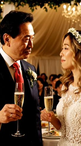 「この村の売女め！」と義父は叫び、結婚式の参列者全員の前で私の顔を平手打ちした。