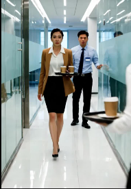 三年產假結束後，我回到公司上班，卻被我先生的年輕助理攔住了。她居高臨下地看著我，惡狠狠地說：「你以為你是誰，竟敢給我男朋友送飯？」我笑了，因為她自己也正經歷著同樣的羞辱。