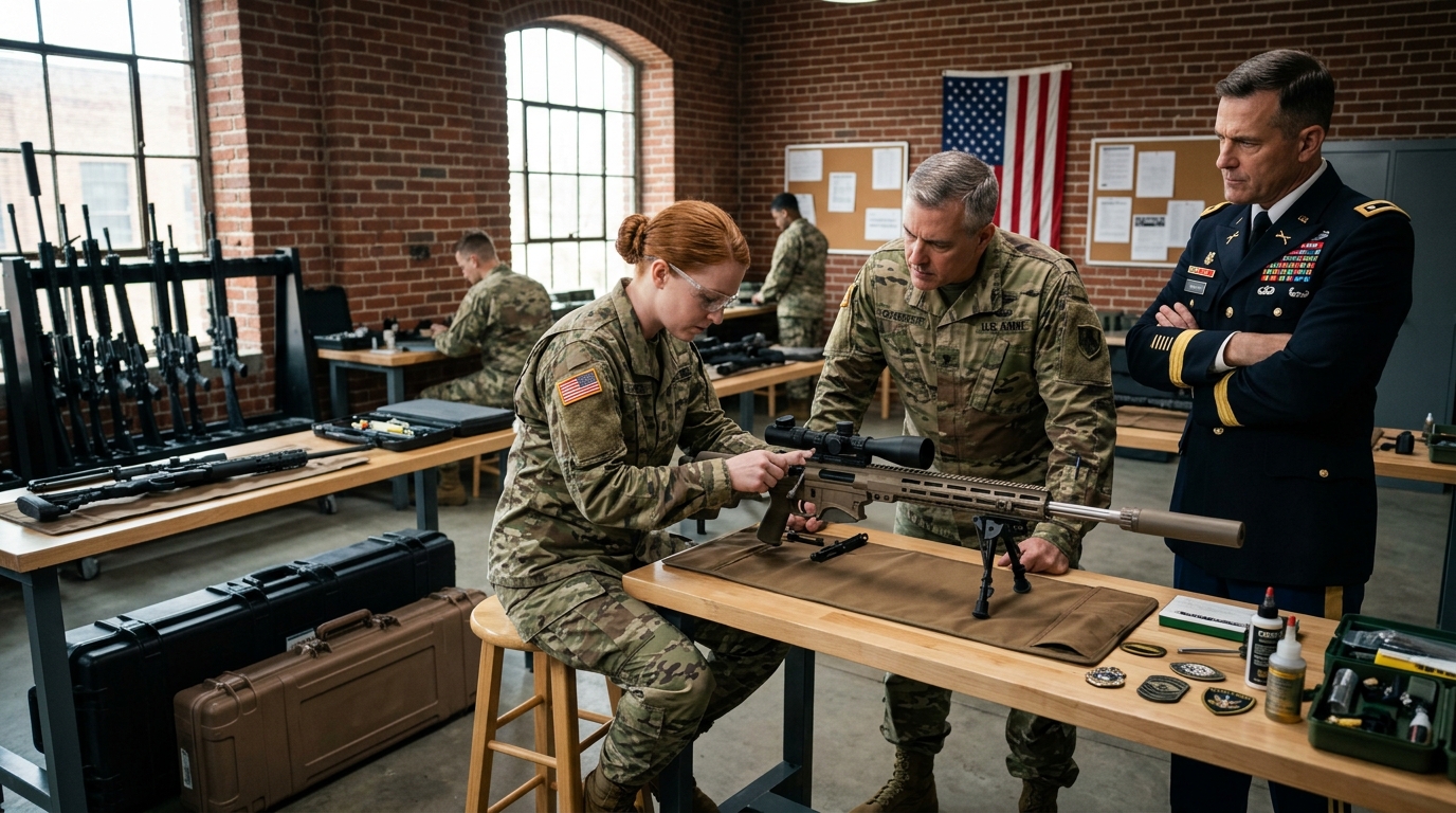 🎯 Azt állította, hogy 3200 méterről öltek meg – A tábornok nyilvános tesztet rendelt el… És leleplezett egy soha meg nem történt háborút 1. FEJEZET: A LEHETETLENSÉG SUGÁRA A CLP-7 oldószer szaga volt az egyetlen dolog, ami egyben tartotta a fegyverraktárat. Éles, kémiai szag volt, amely áthatolt a Camp Liberty párás, pangó légkörén, egy olyan szag, amelyet Luna Valdez őszintébbnek talált, mint bármelyik eligazítást, amelyen valaha is részt vett. Nem nézett fel, amikor a bakancsok a betonra értek – polírozott, magasfényű bőr, az a fajta, amely nem ismerte az afgán agyagpala csípését. Ismerte a ritmust. Két férfi. Az egyik nehézkes, magabiztos; a másik könnyebb, lebegve – egy segédtiszt árnyéka. „Katona” – dörögte egy hang, amely a magas rangú, meg nem érdemelt ismerősségtől telt. Luna keze nem remegett. Egy tisztítópálcát fűzött át a Barrett .50 hatalmas, harmincfontos furatán. Ritmikus, csikorgó súrlódás volt. Fém a fémen. Rozsdás igazság.