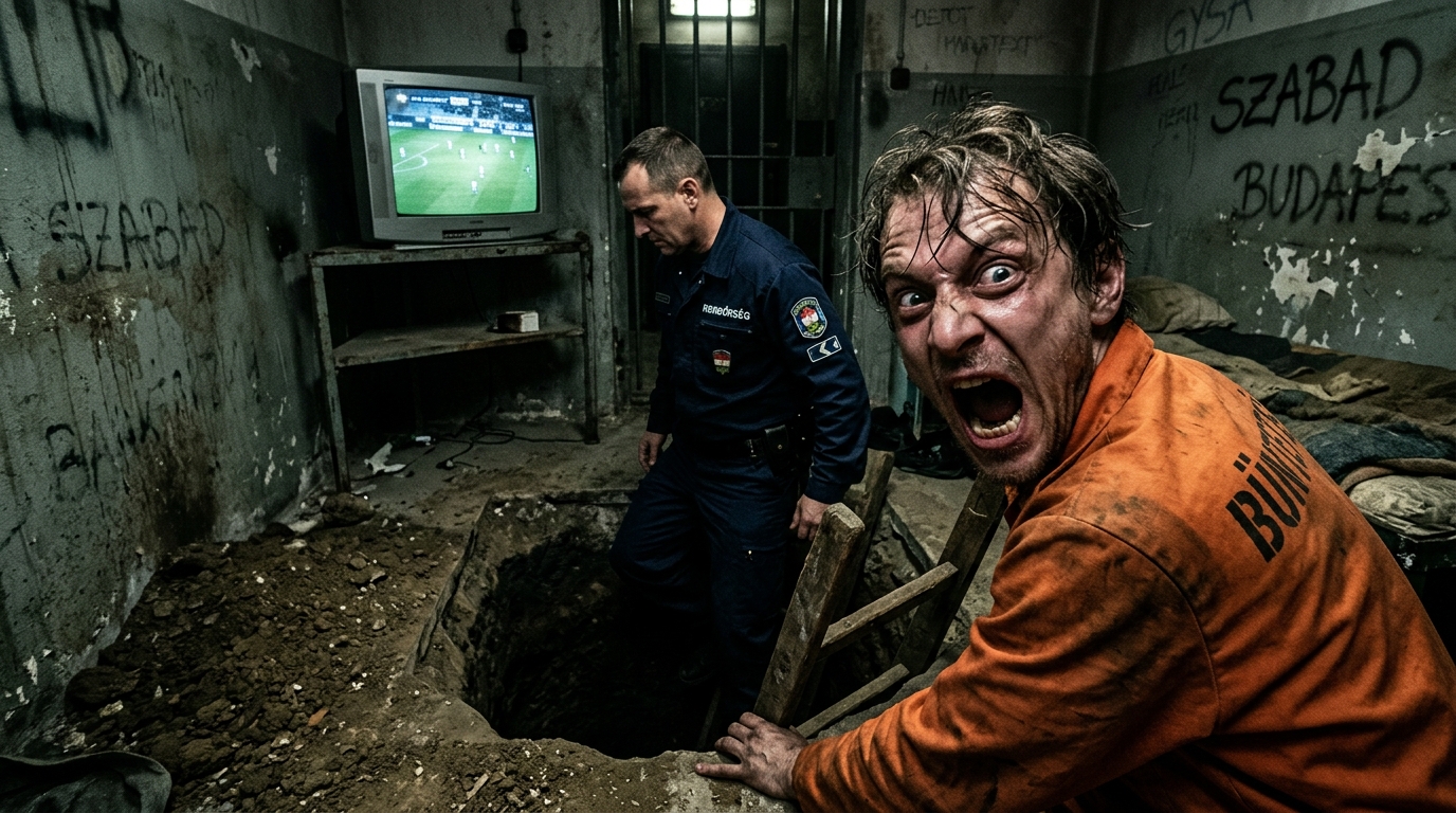 “AMI TÖRTÉNT, AZ SZÖRNYŰ” 😰 A rendőr megkérdezi az egyik rabot, hogy miért nem szökött meg a többiekkel. Az ok meg fogja magyarázni, hogy le fogod fagyasztani. Szerinted mi lehetett az?