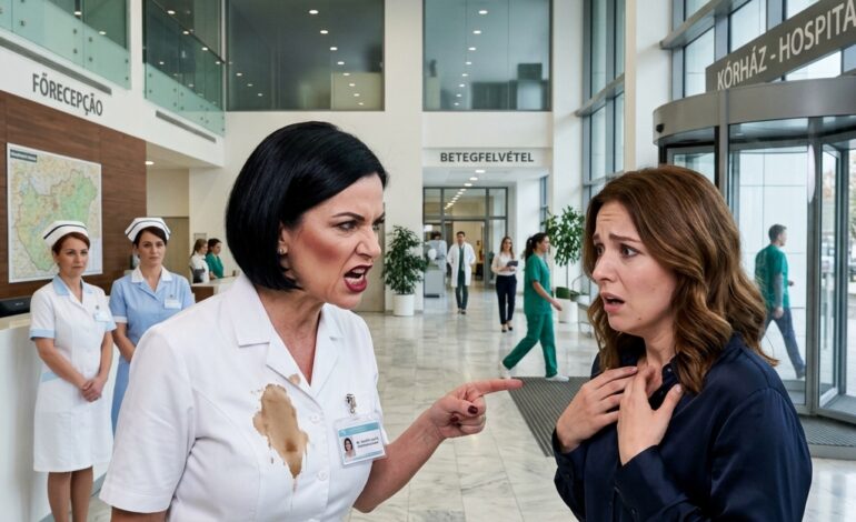 1. RÉSZ: Már azelőtt éreztem a folyadék égő, ragacsos súlyát, hogy hallottam volna, ahogy a csésze a földhöz ér. A sötét, keserű eszpresszó úgy virágzott a fehér selyemzakómon, mint egy terjedő tintafolt, és a forróság átjárta a bőrömet. A kórház előcsarnokának hirtelen, szinte semmihez sem fogható csendjében az egyetlen hang a kávé ritmikus csöpögése volt, csöpögése, csöpögése a csiszolt márványra. Nem mozdultam. Nem sikítottam. Csak lenéztem a tönkrement öltönyre, ami az utolsó születésnapi ajándék volt, amit apámtól kaptam.  Mögöttem egy magas hangú, begyakorolt ​​hang törte meg a csendet.  “Ó, Istenem, nézd, mit tettél. Meglöktél. Tönkretetted a méretre szabott ruhámat.”  Lassan megfordultam.  Ott állt egy lány, aki úgy nézett ki, mintha egy valóságshow-ból szökött volna meg, és véletlenül egy gyógyítóközpontban kötött volna ki. Alig volt 22 éves, ráncos volt, és egy fukszia színű ruhát viselt, olyan szűk, hogy fájdalmasnak tűnt. Nem nézett rám. Az iPhone-ját bámulta, ami egy gimbalra volt rögzítve, a képernyője görgető emojik és élő szívek özöne alatt világított.  „Mindenki látta, ugye?” – nyögte a követőinek száraz, számító szemekkel. „Ez az őrült nő épp most támadt meg egy egészségügyi dolgozót. Szó szerint remegek.”  Aztán rám nézett, szeme mérgező réssé élesedett. Odahajolt, és suttogta, hogy csak én halljam, olcsó parfüm és arrogancia illata áradt belőle.  „Végeztél, Karen. Van fogalmad róla, hogy ki a férjem? Mark Thompson, a vezérigazgató. Övé ez a hely. Övé vagy te. Soha, de soha többé nem fogsz orvoshoz fordulni ebben a városban.”  Éreztem, ahogy egy éles, hideg irónia futott végig rajtam. Mark Thompson, a férjem, a férfi, akit 10 évig építettem, políroztam és védtem. Benyúltam a zsebembe, az ujjaim a saját telefonom hideg üvegéhez értek. A kávéfoltra pillantottam, majd a lány telefonján lévő névtáblára. Tiffany Henry, gyakornok.   „A vezérigazgatót akarod?” – kérdeztem halk, veszélyesen zümmögő hangon. „Behozzuk a vezérigazgatót.”   De ahhoz, hogy megértsük, hogyan jutottunk el erre a márványpadlóra, vissza kell mennünk az időben 12 órát.   A Boeing 787-es olyan csattanással landolt a JFK repülőtéren, hogy összeszorította a fogam. 30 napot töltöttem Frankfurtban, német orvostechnikai eszközöket gyártó cégek hideg, klinikai tárgyalótermeiben navigálva. Az Apex Medical Group stratégiai igazgatója voltam. De ez csak a titulus volt az ajtón. Valójában a cég 60 százalékát birtokoltam. Én voltam az örökség. Az apám egyetlen klinikából építette fel ezt a birodalmat. És halála óta a súlya végleg a vállamra nehezedett.   Mark, a férjem, volt a megtestesítője. Jóképű, elbűvölő volt, és olyan csiszolt, üres frázisokkal beszélt, amiket a befektetők szerettek. De nem tudott alkudni, hogy egy papírzacskót előhúzzon egy sarokból. Németországba mentem, hogy biztosítsak egy flottányi legmodernebb MRI-gépet, ami egy olyan munka volt, amit neki kellett volna elvégeznie, mert tudtam, hogy ha elmegy, akkor további milliókat fogunk fizetni.  Nem mondtam meg neki, hogy korán visszajövök. Meg akartam lepni. Egy idegen szemén keresztül akartam látni a kórházat, hogy lássam, vajon él-e még az a gondoskodási kultúra, amiért apám meghalt.  Reggel 9:15-kor beléptem az Apex Egyetemi Kórház előcsarnokába. Kékes, antiszeptikus üvegből készült katedrális volt. Általában a külön bejáratot használom, de aznap a saját bőröndömet cipeltem be a főbejáraton.  Az első dolog, amit megláttam, nem egy orvos volt. David Chen volt az.  David a kardiológiai osztály vezetője volt, a legrégebbi barátom az orvosi egyetemről, és az egyetlen ember abban az épületben, akit nem érdekelt a részvényárfolyam. A hall közepén térdelt, fehér műruhája izzadságban úszott, és ritmikus, csonttörő újraélesztést végzett egy idős férfin, aki összeesett.  A 2. rész a kommentekben található.