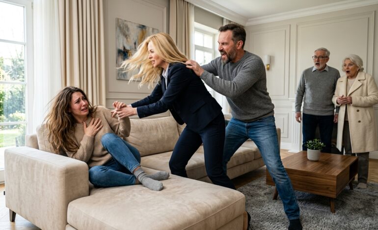 Még mindig emlékszem a hideg mosolyra az arcán, amikor azt suttogta: „Senki sem fog hinni neked.” Pillanatokkal később a padlón feküdtem, fájdalom hasított a testembe, a világ forgott, miközben segítségért kiáltott – áldozatot színlelve. Mindenki a mellé sietett. Mindenki hitt neki. A terve tökéletes volt… majdnem. Mert amit nem tudott, az az volt, hogy láttam valamit – valamit, ami örökre tönkreteszi a kis teljesítményét. És amikor kiderül az igazság… valakinek az élete darabokra hullik.