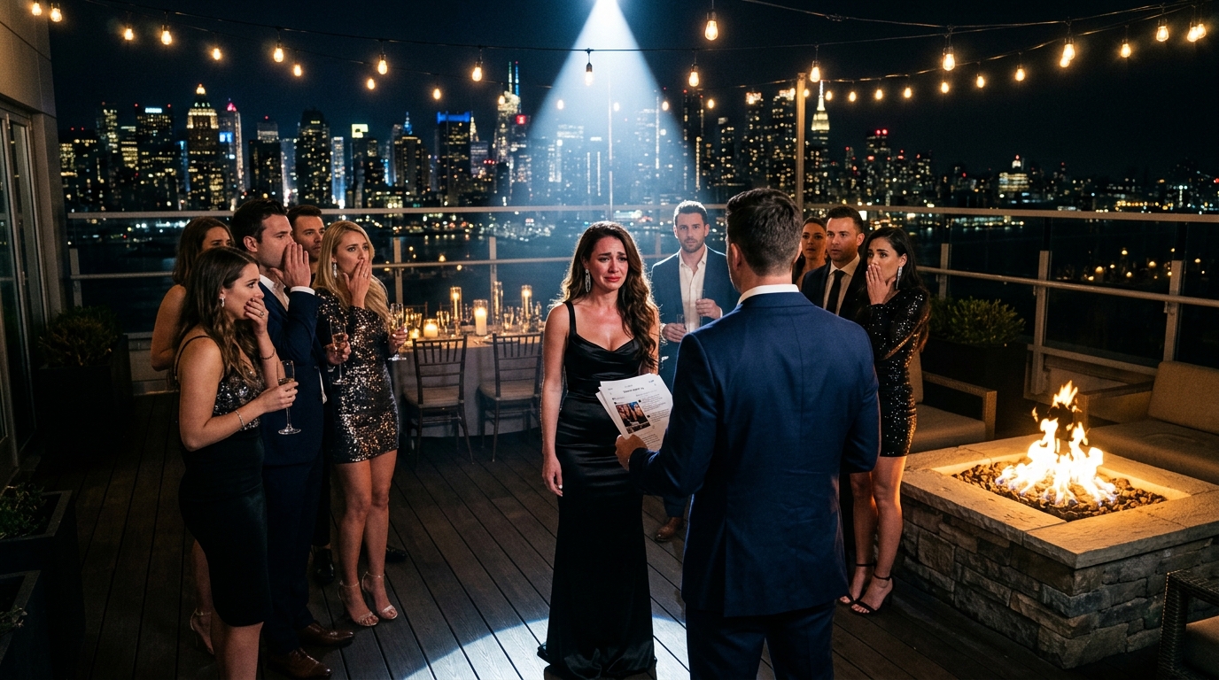 Még mindig emlékszem, ahogy Atlanta csillogott a tető alatt – közvetlenül azelőtt, hogy a születésnapom nyilvános kivégzéssé változott. „Tényleg azt hitted, hogy nem mondom el itt?” – kérdezte mosolyogva, miközben az egész társaság megdermedt. A nevetés mélyebbre hasított, mint a szél, de én visszamosolyogtam. Hadd nézzék, ahogy ma este összetörök. Amit egyikük sem tudott, az az volt, hogy ez a megaláztatás nem a történetem vége – ez volt a bosszúm első lépése.  Még mindig emlékszem, ahogy Atlanta csillogott a tető alatt – tiszta fényvonalak nyúltak a sötétbe, mintha a város öltöztetett volna fel nekem. A harmincadik születésnapomnak egyszerűnek, de elegánsnak kellett volna lennie: egy privát rendezvényhelyszín a Midtownban, egy élő jazz trió a sarokban, pezsgő ezüsttálcákon, és körülbelül negyven vendég az életem minden területéről. Ott voltak a munkatársaim. Ott voltak a legközelebbi barátaim. Még néhány ügyfél is, akikkel az évek során szorosabb kapcsolatot alakítottam ki, eljött ünnepelni. Hónapokat töltöttem a rendezvényszervező vállalkozásom építésével, hónapokat azzal, hogy bebizonyítsam, hogy az ilyen helyiségekbe tartozom, és az az este olyan volt, mintha bizonyítaná, hogy sikerült.